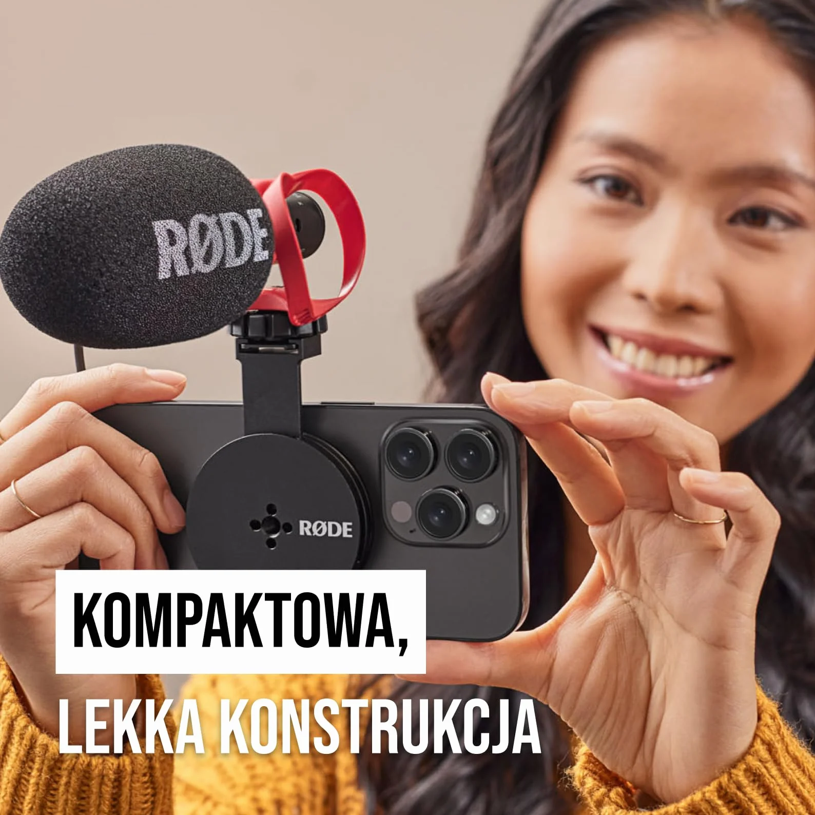 RØDE Magnetyczny Uchwyt do Smartfona Cold Shoe 1/4 cala MagSafe