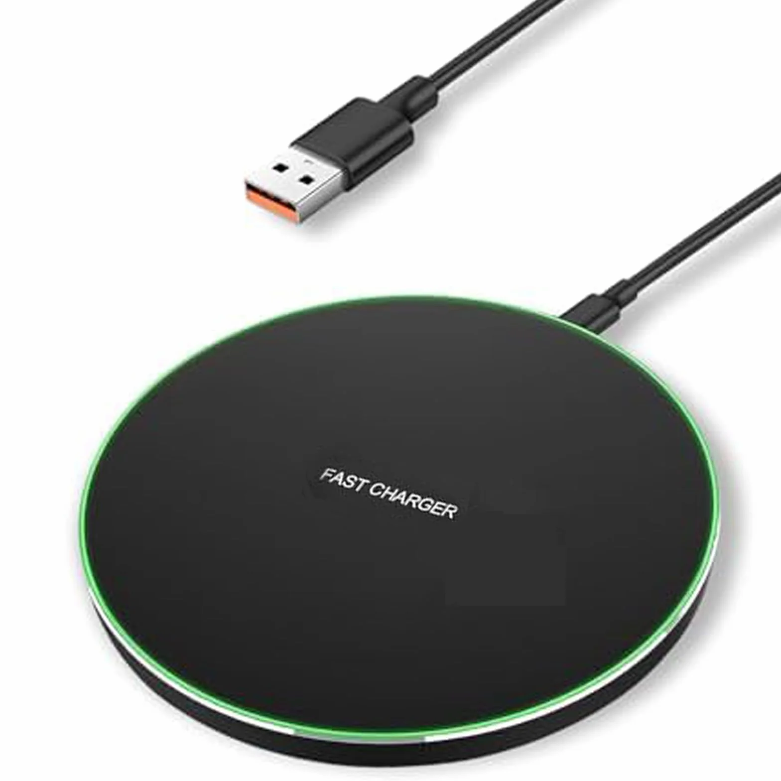 Flintronic Bezprzewodowa ładowarka 15 W indukcyjna do iPhone 16/15/14/13/12 Pro Max Plus AirPods Samsung Galaxy S22/S21/S20
