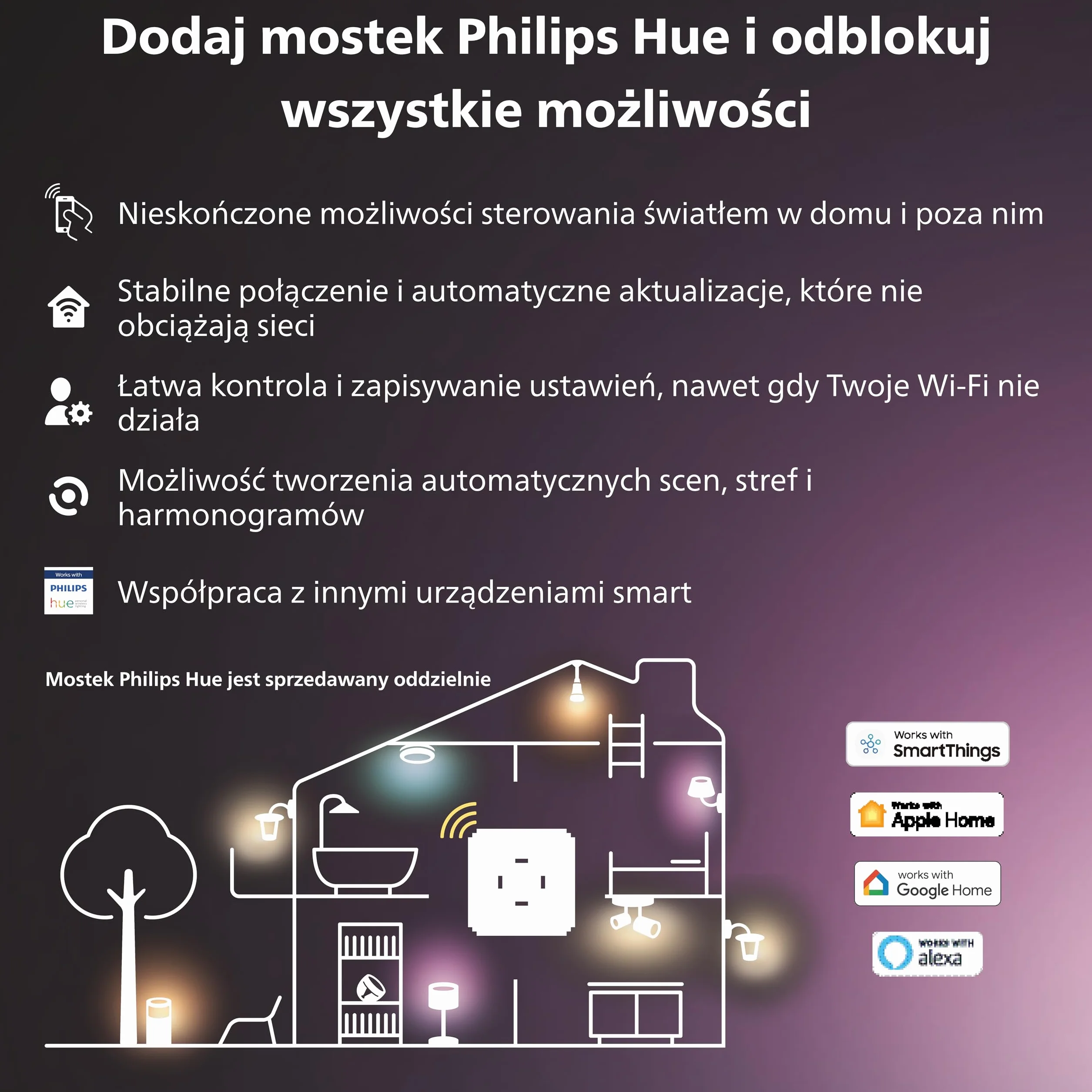 Phlips Hue Raven Czujnik kontaktu czarny