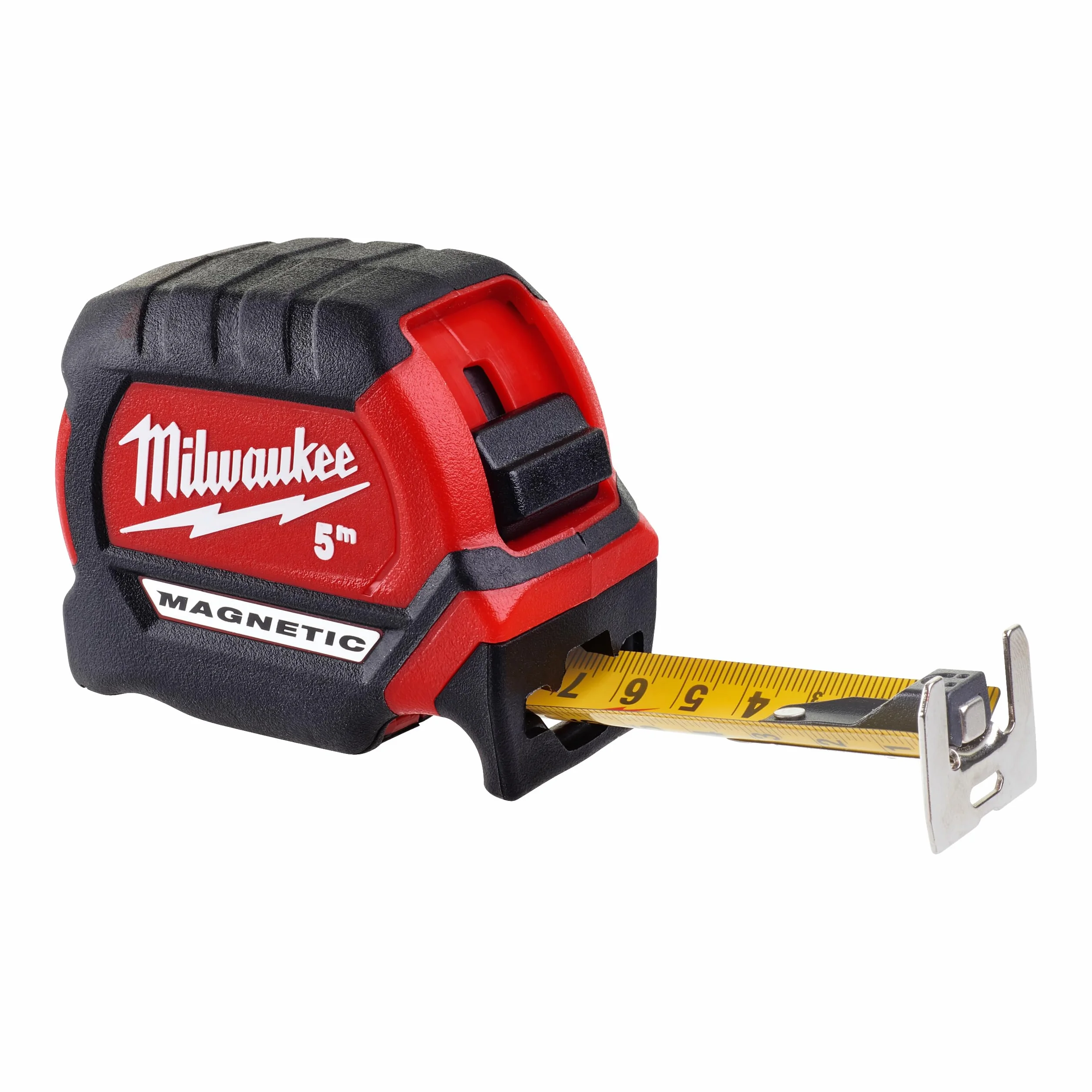 Milwaukee Premium Magnet Miarka, Czarny/Czerwony, 5 m