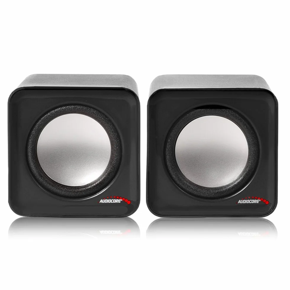 Audiocore Audiocore AC870 Głośniki Komputerowe, 6 W, Czarny/Biały