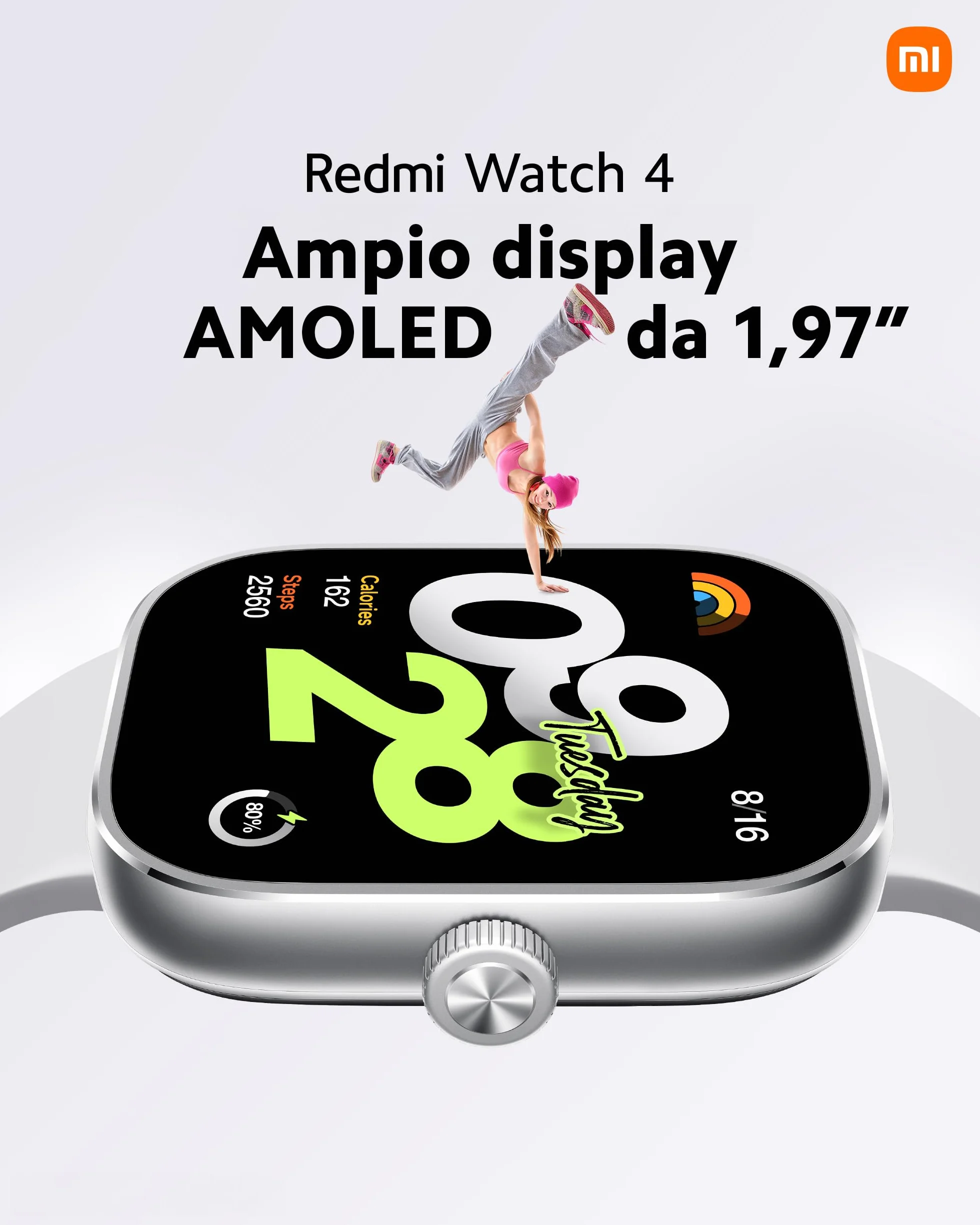 Xiaomi Redmi Watch 4 Silver Gray