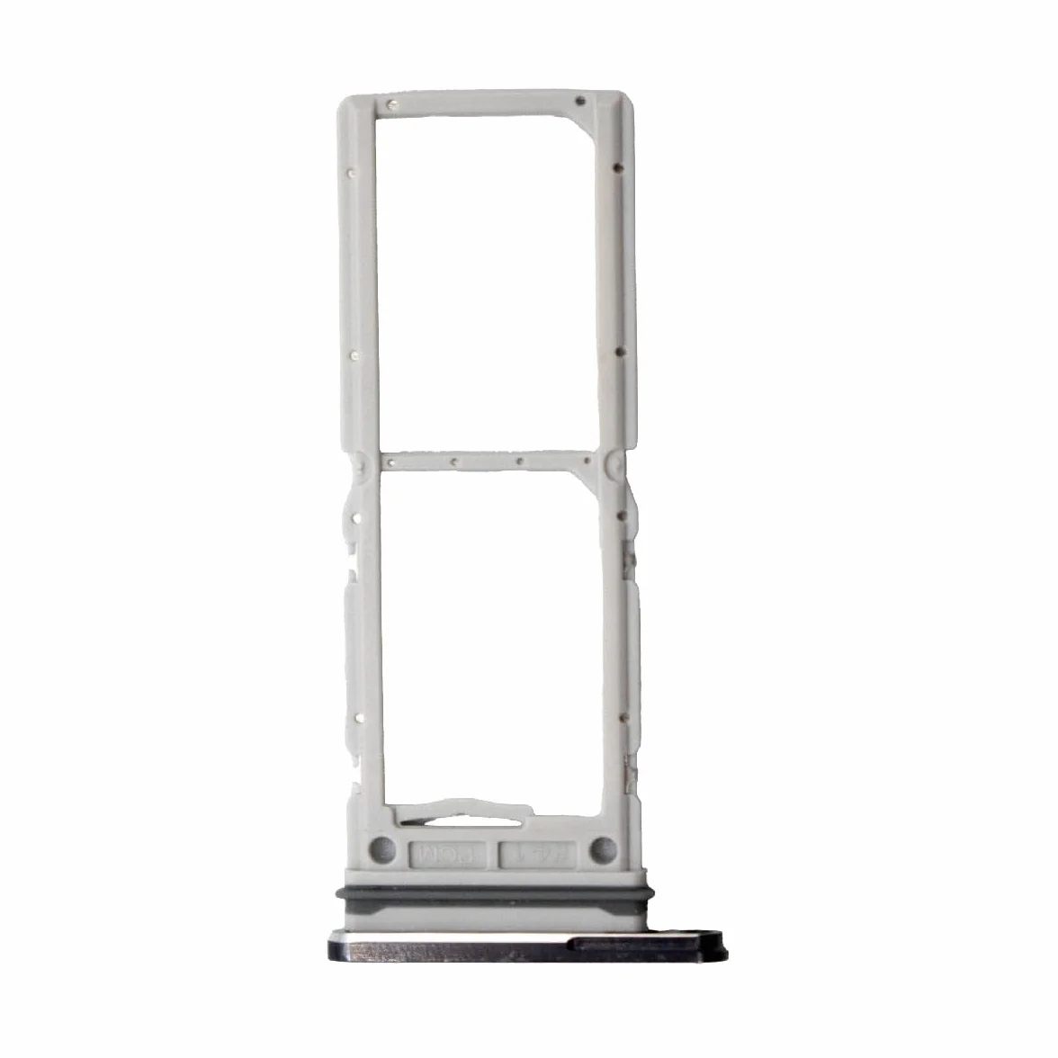 MMOBIEL podwójny SIM Card Slot Tray Holder Replacement Kompatybilny z Samsung Galaxy Z Fold 5 5G - Incl. Uszczelka gumowa i Sim Pin - Czarny