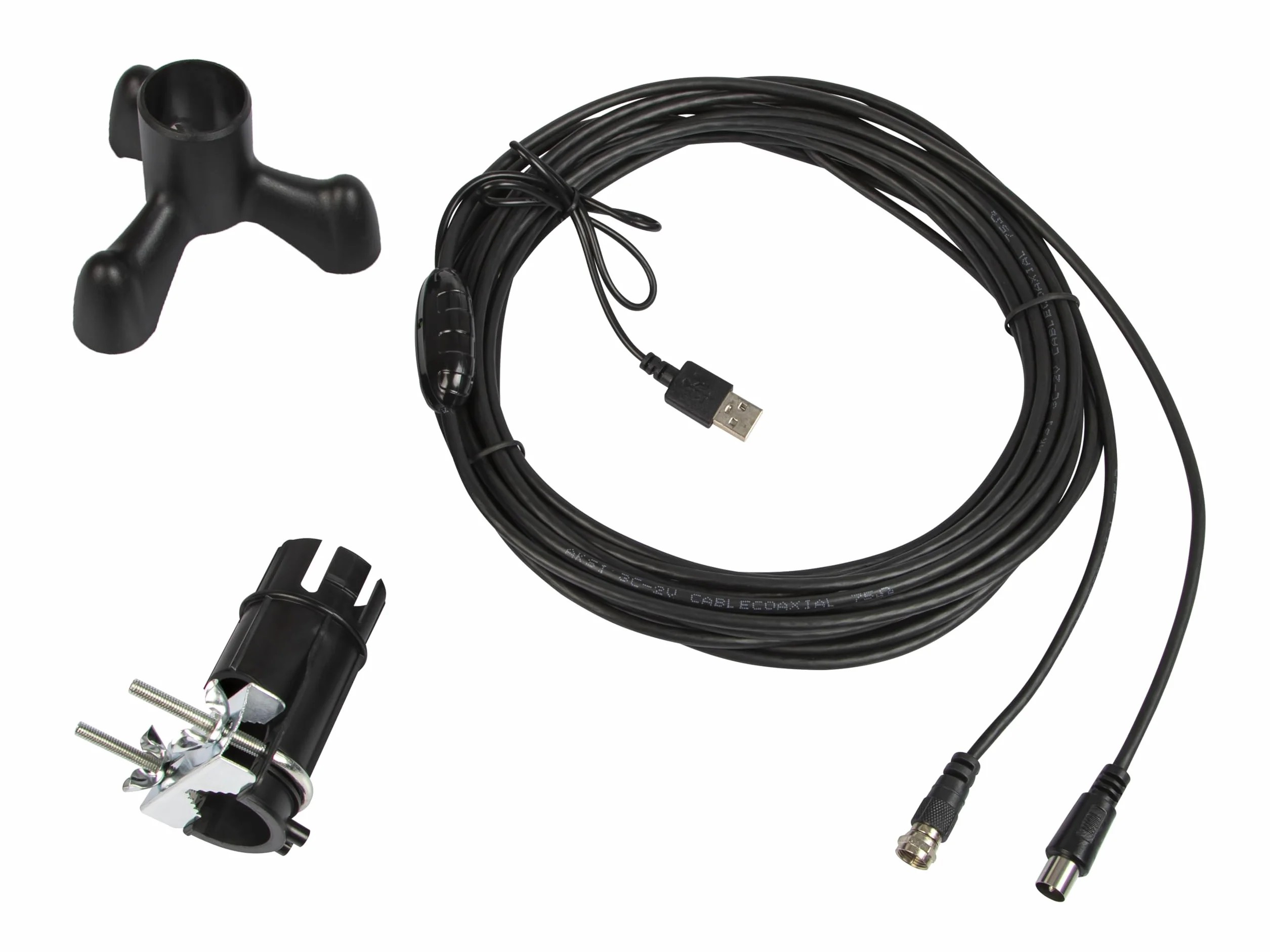 Antena aktywna dookólna 360 DVB-T TV 4K DAB MUX-8