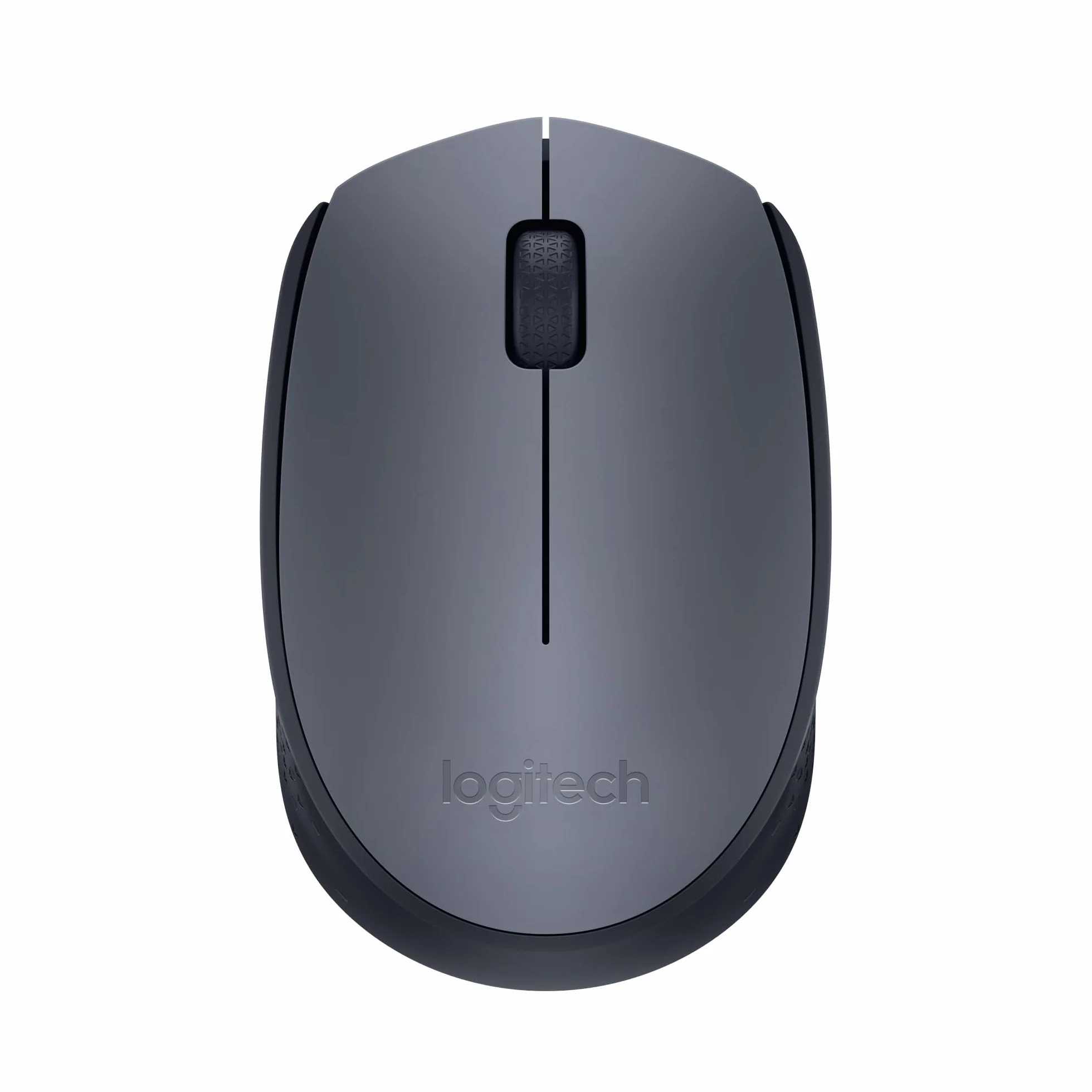 Logitech M170 Mysz bezprzewodowa, 2,4 GHz z nanoodbiornikiem USB, optyczne śledzenie ruchów, 12-miesięczna żywotność baterii, oburęczna, PC / Mac / Laptop - Szary
