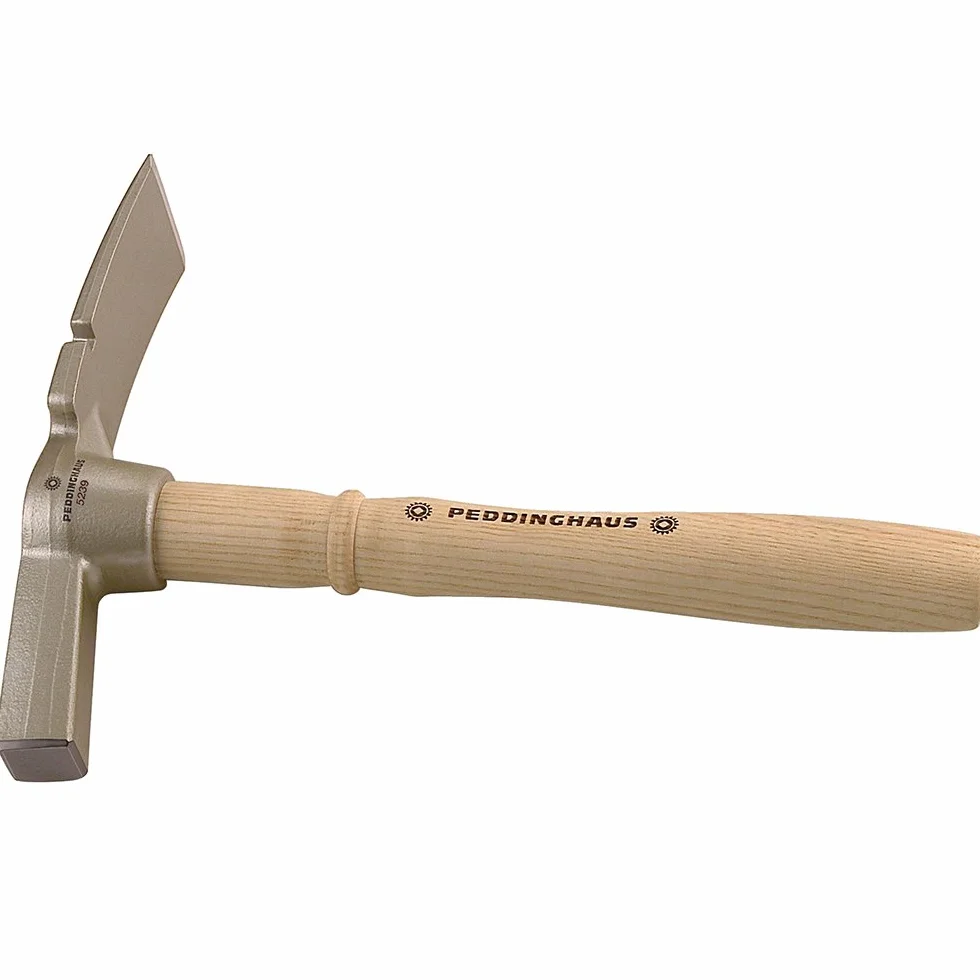 Peddinghaus Młotek murarski 600 g - częściowo polerowany - model duński/berliński z trzonkiem jesionowym