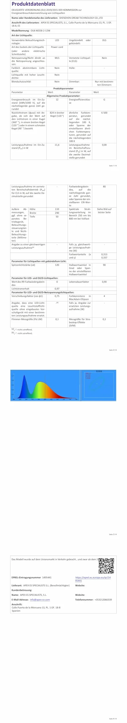 Lightess Inteligentna lampa ścienna LED RGB LED, ściemniana, lampa ścienna z pilotem zdalnego sterowania, sterowanie aplikacją, nastrojowe światło, lampa gamingowa, 213 trybów, 16 milionów kolorów