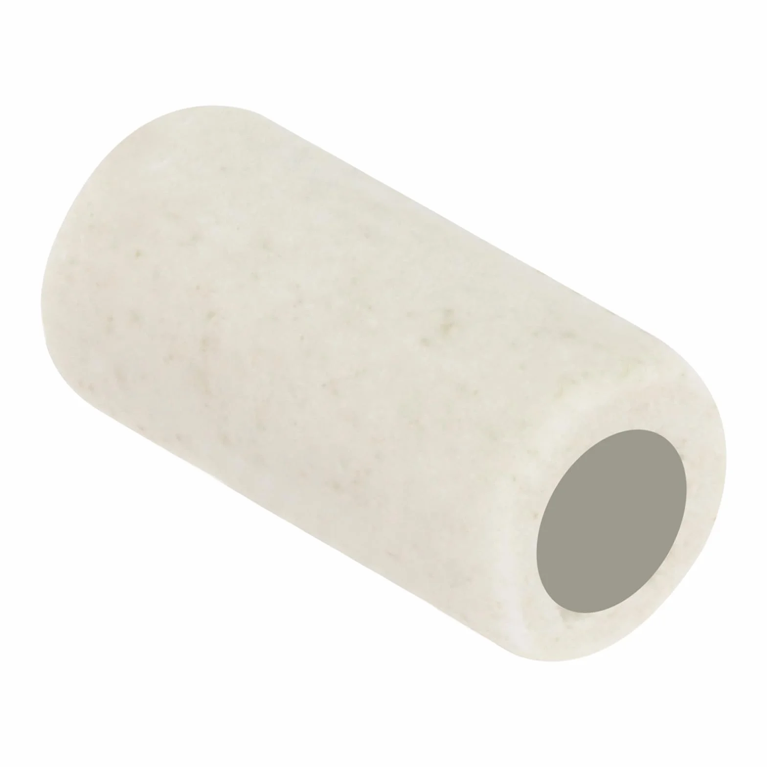 QUARKZMAN 50 sztuk 3 mm średnica rury ceramicznej izolowane wiązki przewodów elektronicznych ochrona izolacji cieplnej pojedynczy otwór, 6 mm x 10 mm