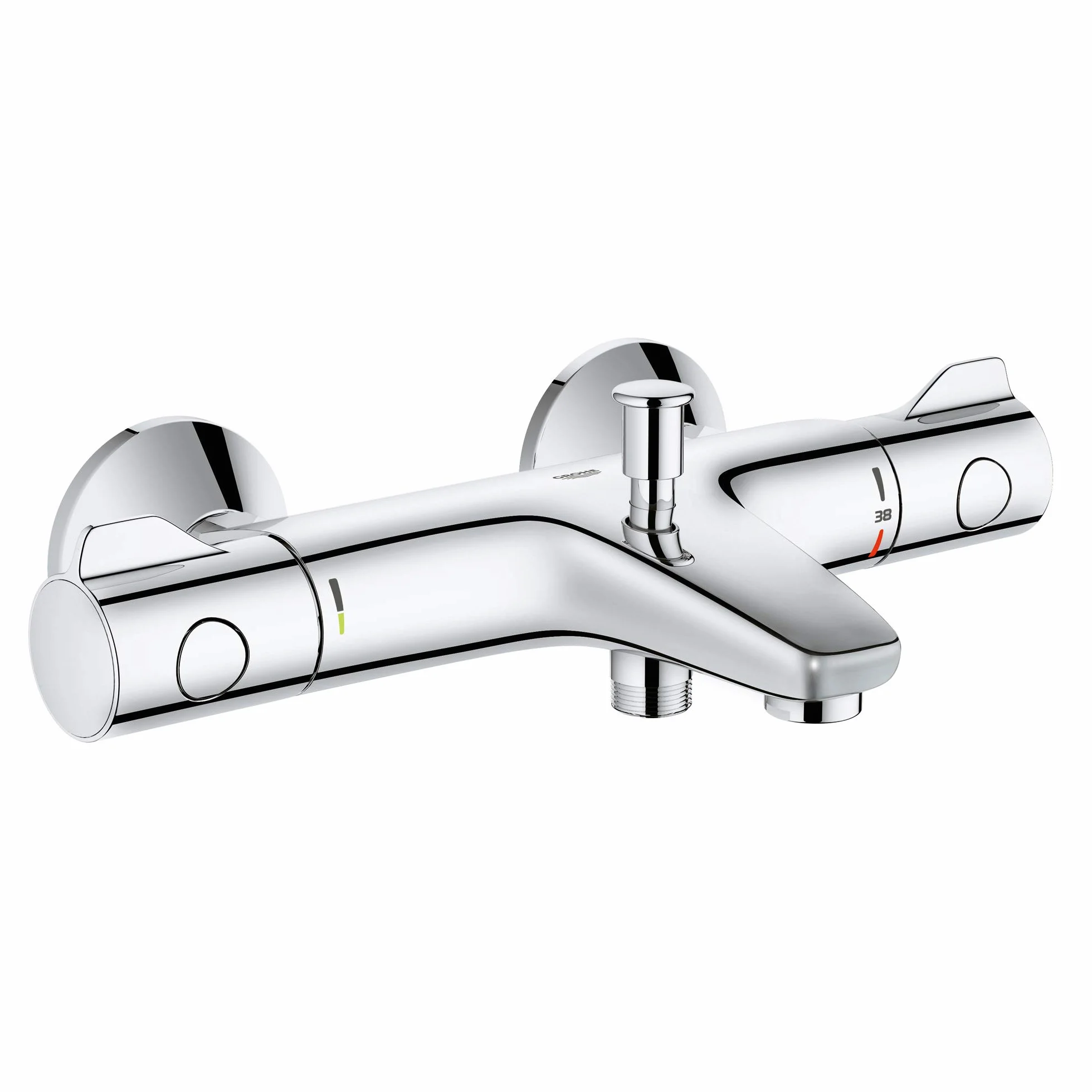 Grohe Grohtherm 800 termostatyczna bateria wannowa, DN 15, przy??cza S, chrom - 34567000
