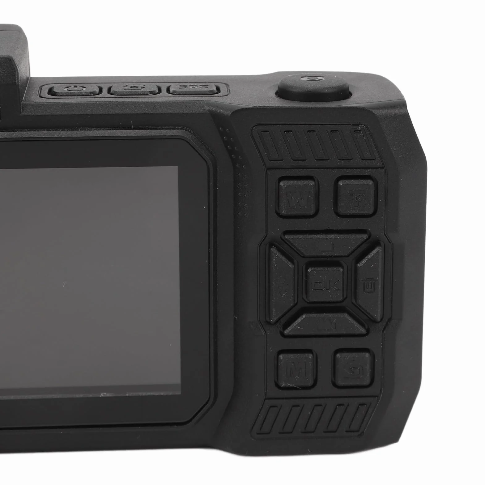 Wodoodporna Kamera, Podwodna Kamera z Podwójnym Ekranem, 10-krotny Zoom Optyczny 4K 65MP do Nurkowania (BLACK)
