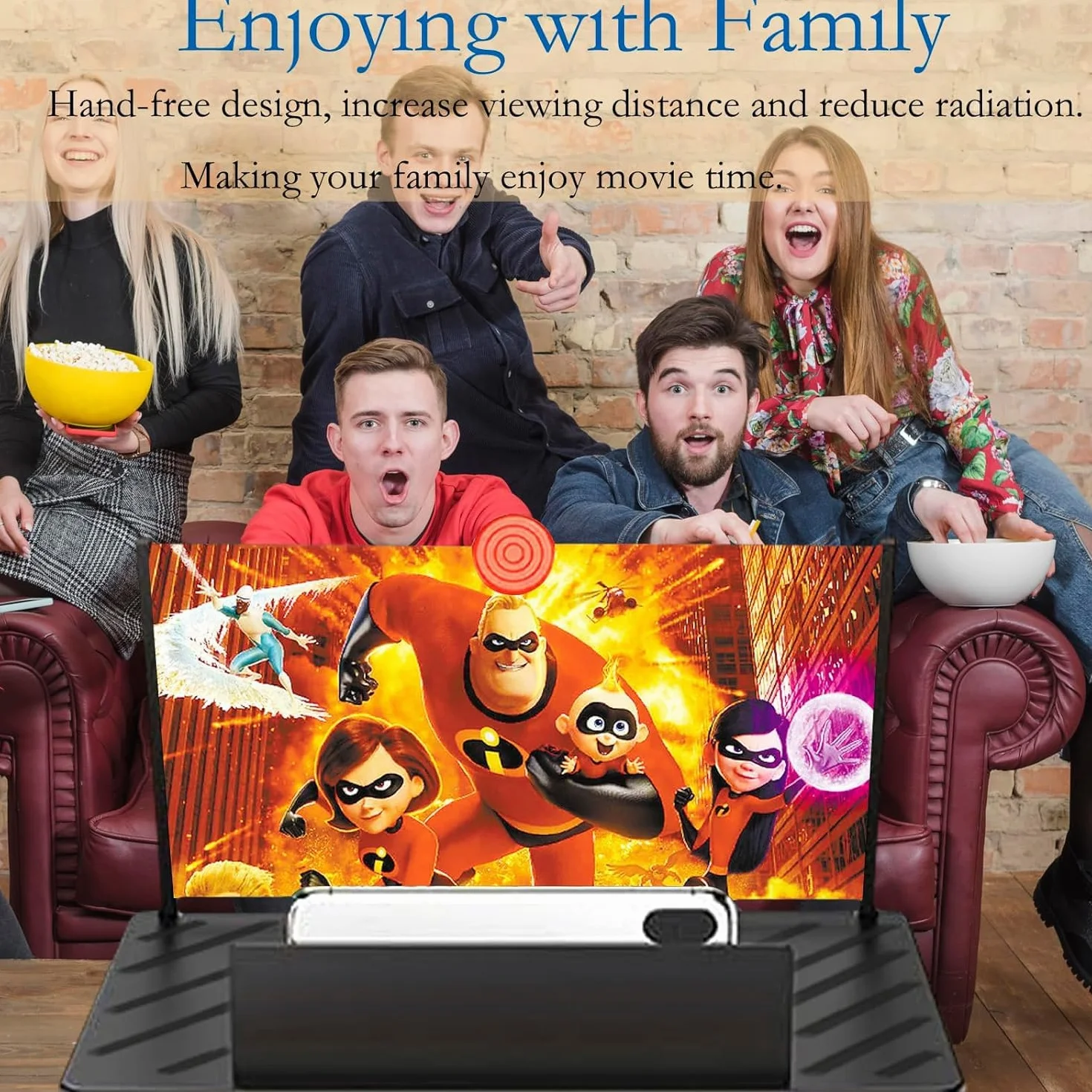 20-calowa lupa na ekran do telefonu z ochroną przed niebieskim światłem