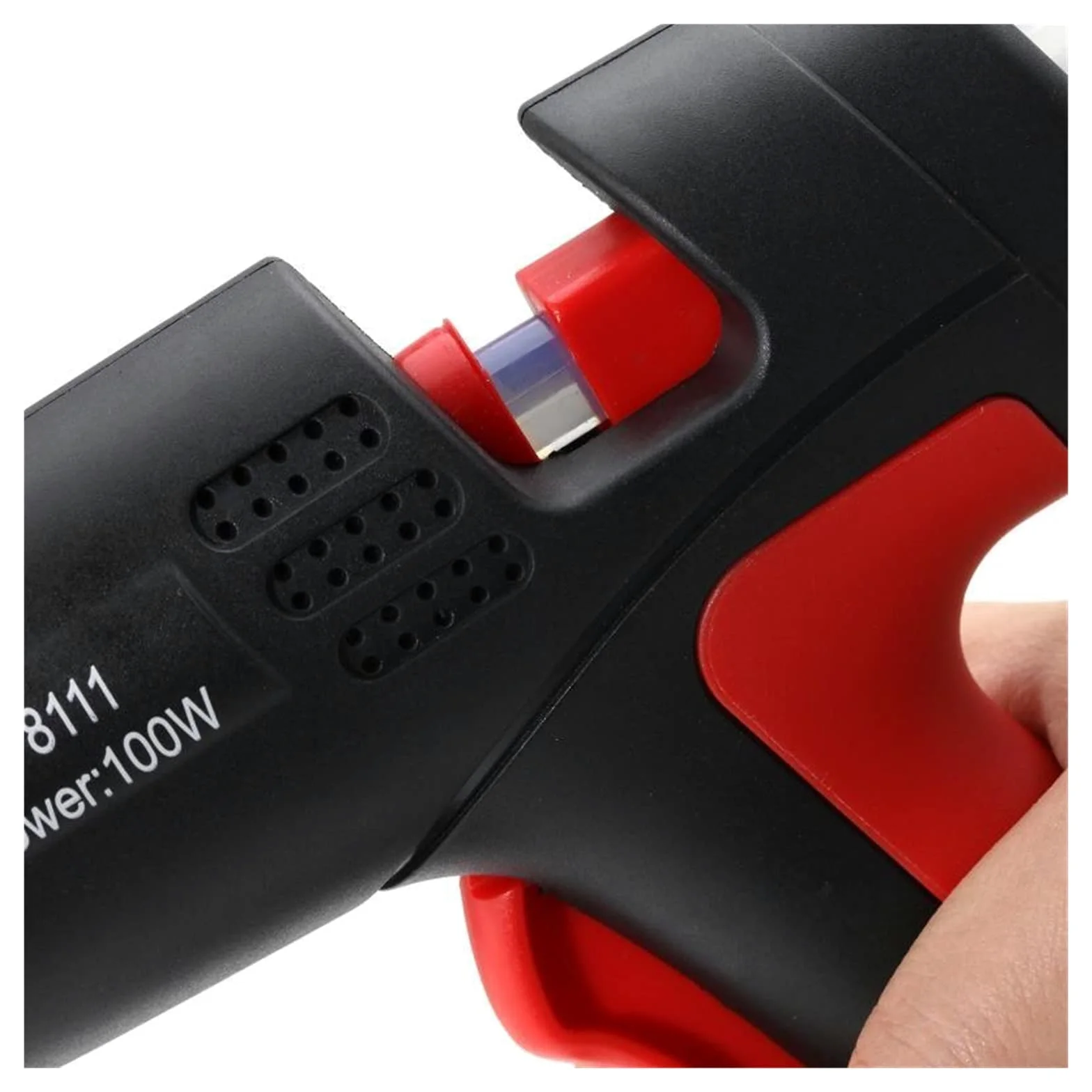 Pistolet Do Kleju Na GorąCo Pistolet do klejenia na gorąco bezprzewodowy akumulator do 11mm klej w sztyfcie bateria domowe narzędzie do naprawy DIY do baterii(No battery)