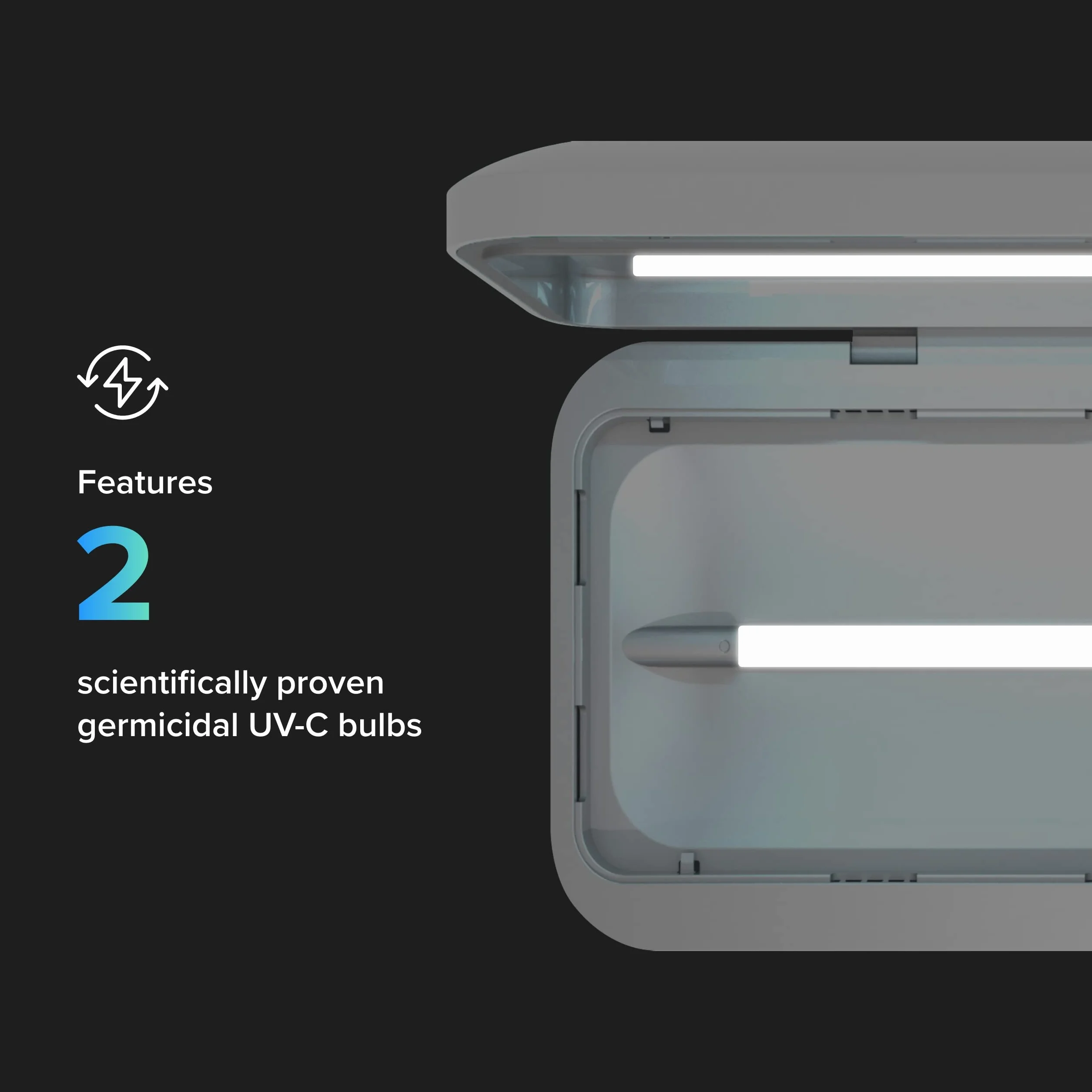PhoneSoap 3 UV środek do czyszczenia telefonu komórkowego uniwersalna ładowarka czarny