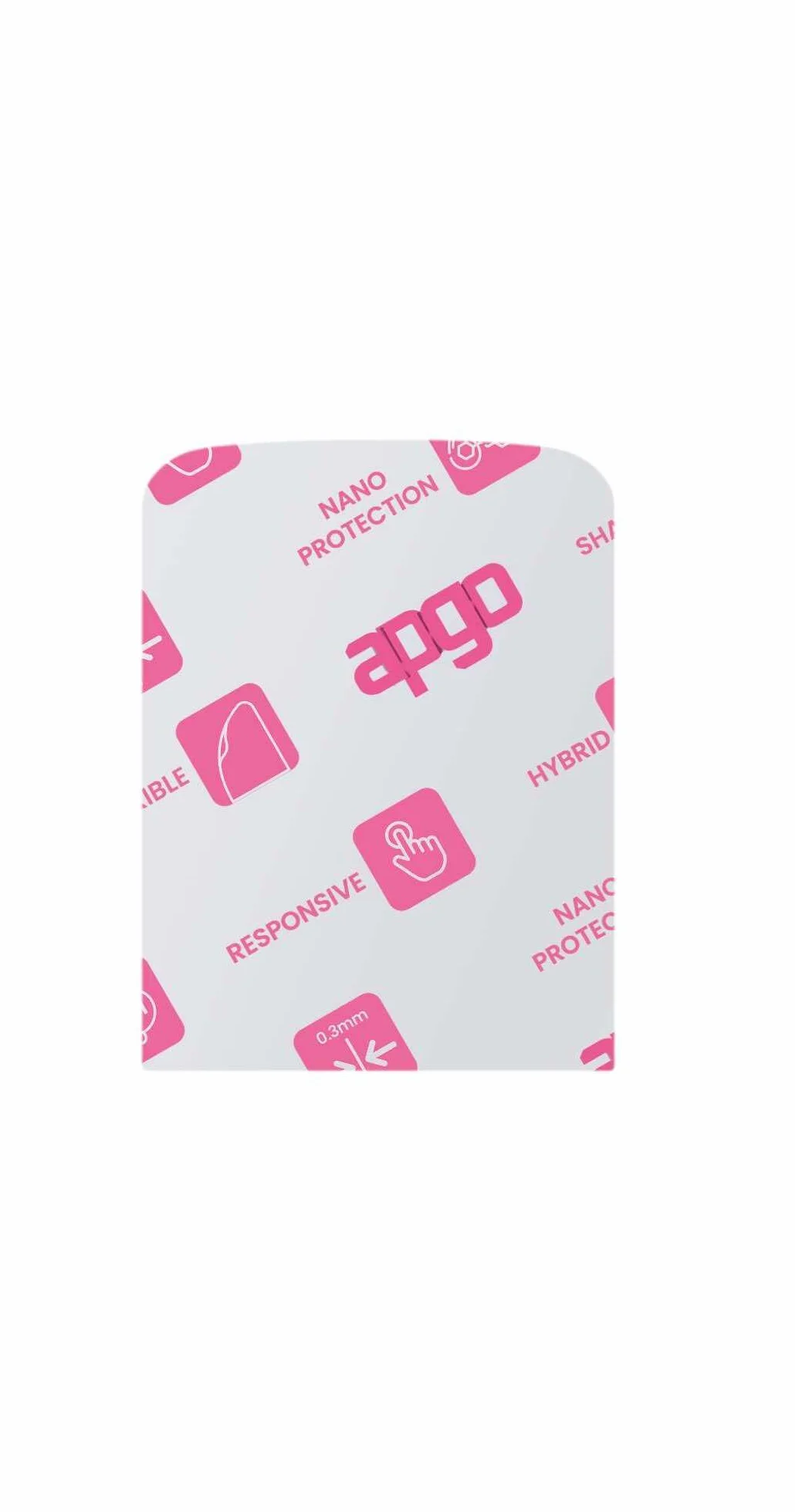 apgo Hybrid Glass Screen Protector do Wahoo Elemnt New Roam GPS V2, szkło hybrydowe, zamiennik hartowanego