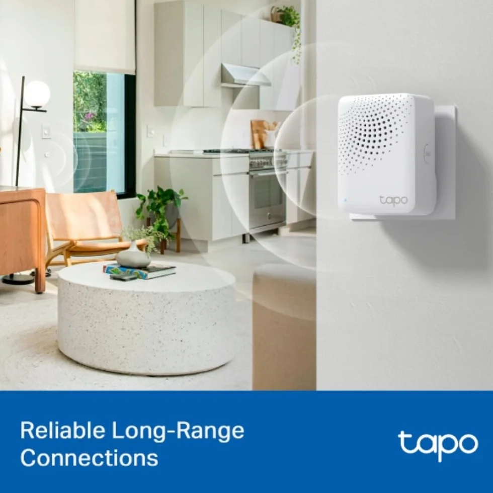 Tp-Link Tapo H100 Smarthub z Dzwonkiem, Biały, 6 x 5 x 7 cm