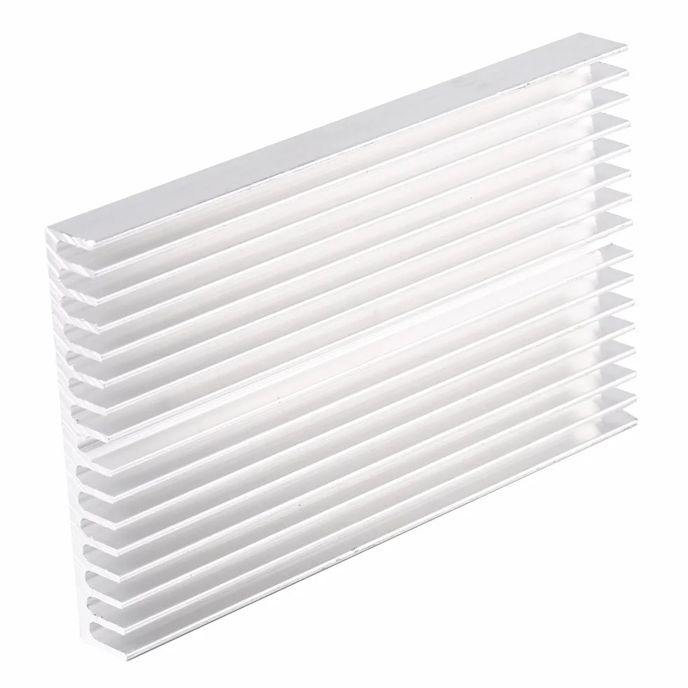 Aluminiowy radiator chłodzący 100x60x10 mm do komputera IC LED