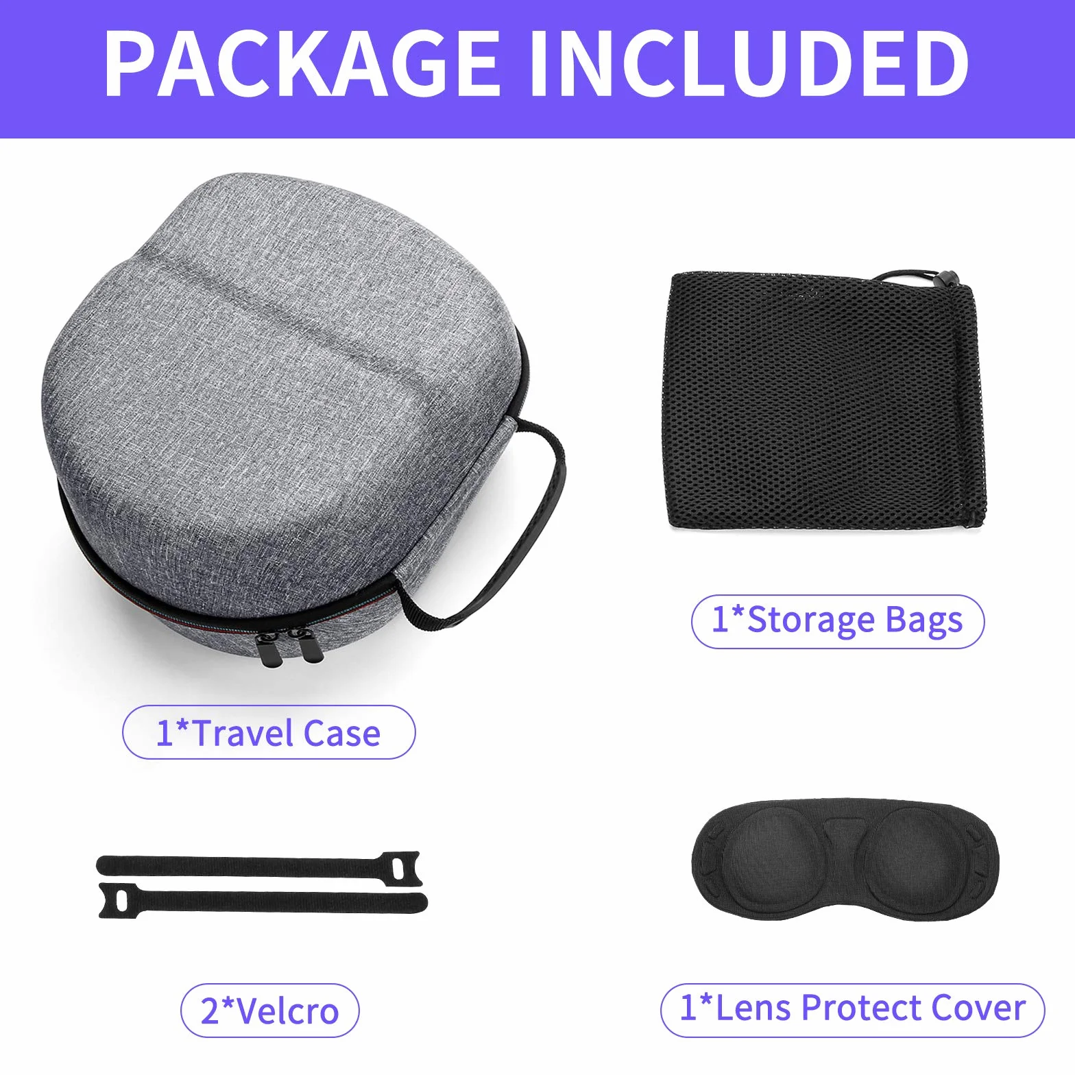 Fromsky Torba Case na Oculus Quest 2 Elite Strap VR Gaming Headset, pokrowiec ochronny, etui podróżne