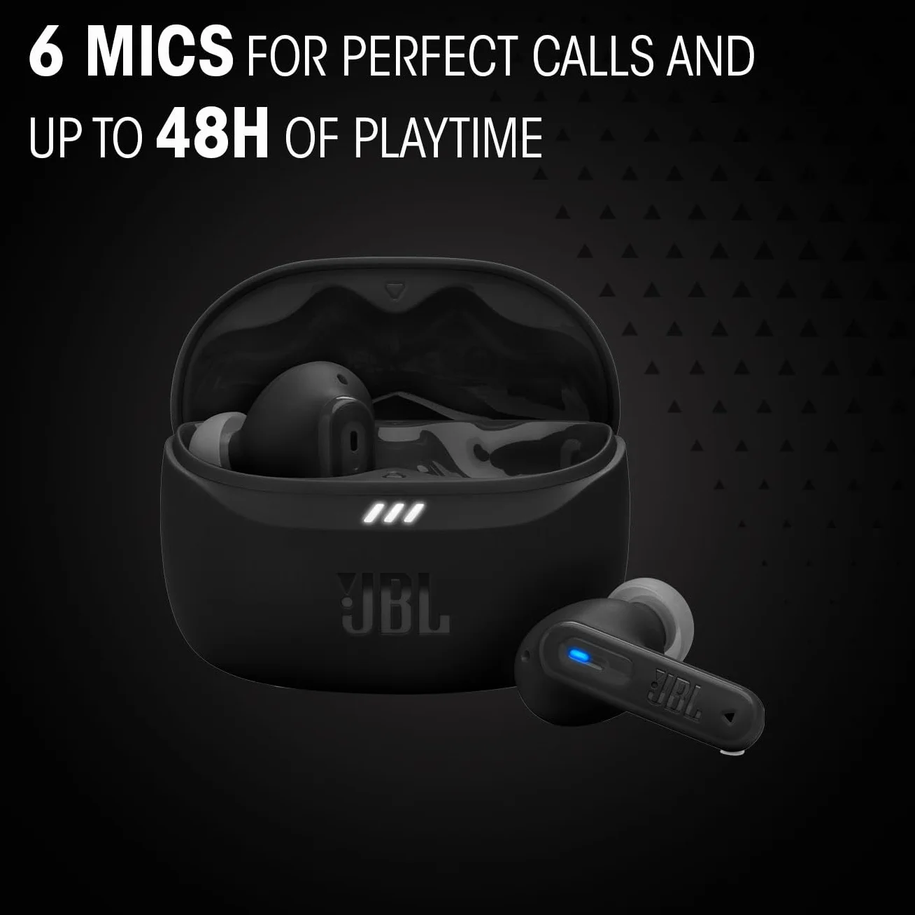 JBL Tune Beam 2 Bezprzewodowe Słuchawki Douszne Bluetooth Redukcja Szumów 48 H Odtwarzania IP54 Turkusowe