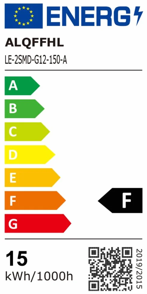 G12 LED 15 W, dwukierunkowa żarówka kukurydziana (odpowiednik 120 W Halogen/żarowa), 1500 lumenów, oświetlenie sufitowe, projektor do domu, ulicy, garażu, krajobrazu, magazynu, 4 sztuki (naturalna