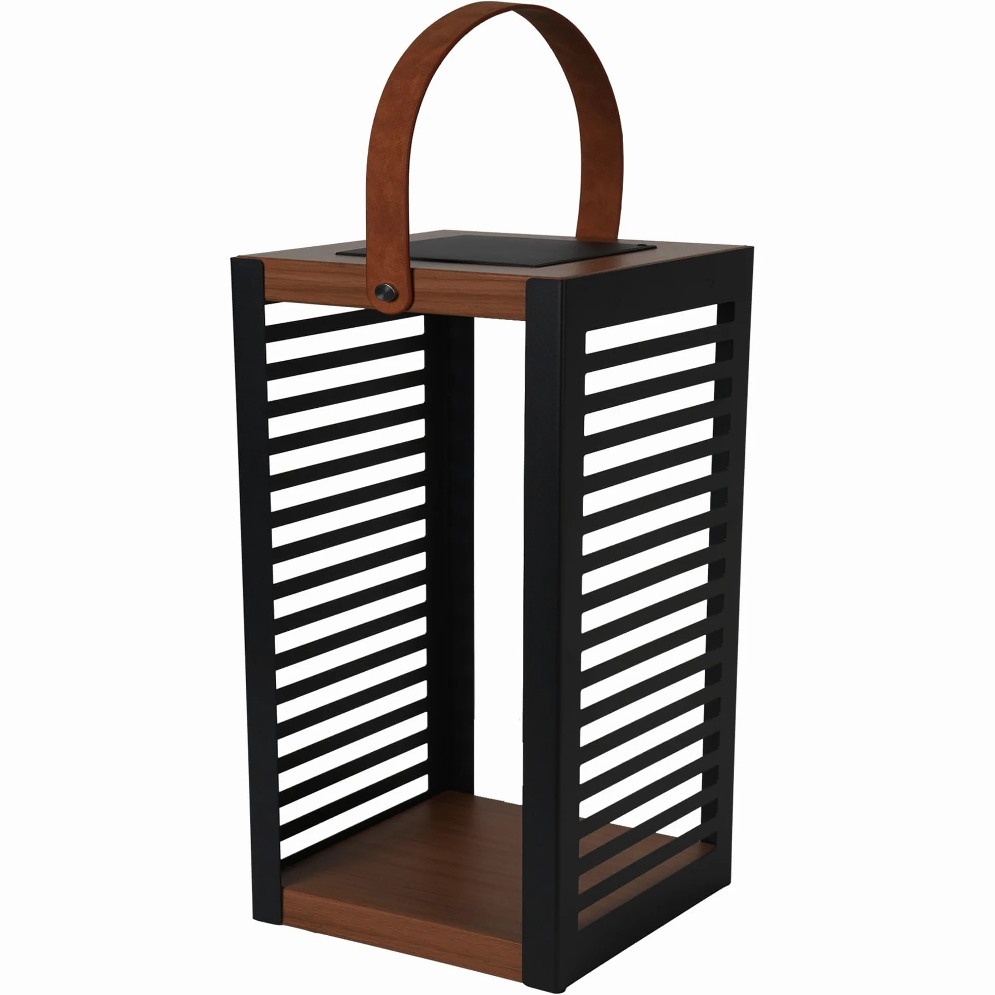 Lampa solarna LED FERIAN SMALL biała z panelem słonecznym H cm