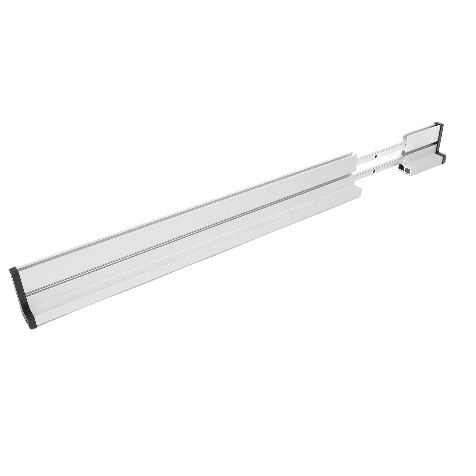 CHICIRIS Prowadnica Ukośna Ogrodzenie ze Stopu Aluminium Trwała, Regulowana długość do Precyzyjnej Obróbki Drewna 700-1060 Mm