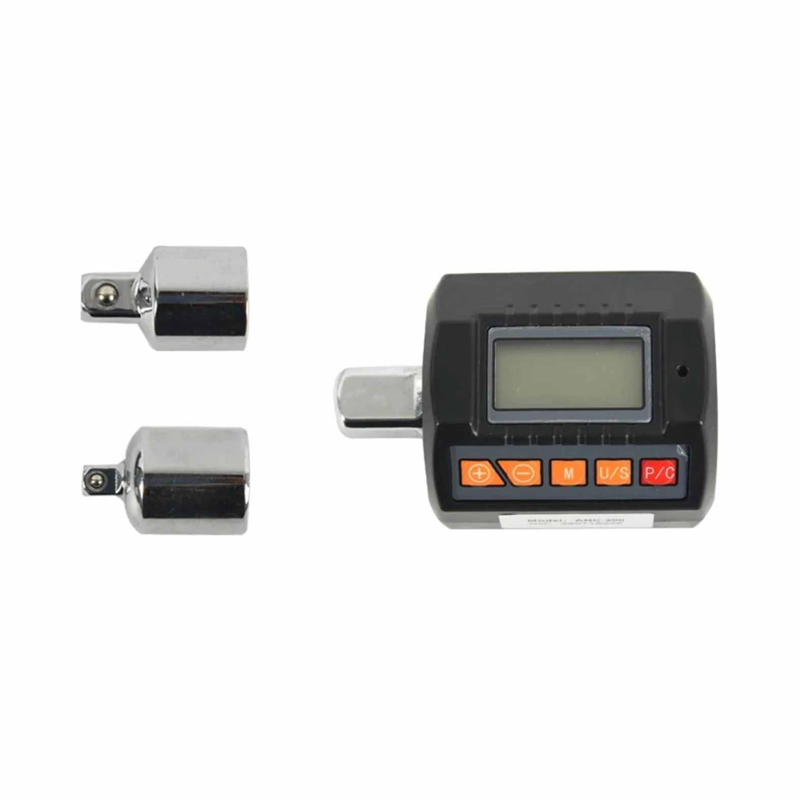 Cyfrowy adapter klucza dynamometrycznego Elektroniczny klucz dynamometryczny 1/2 cala 2-200 Nm regulowany profesjonalny cyfrowy klucz dynamometryczny rower (kolor: 13,5-135 Nm)