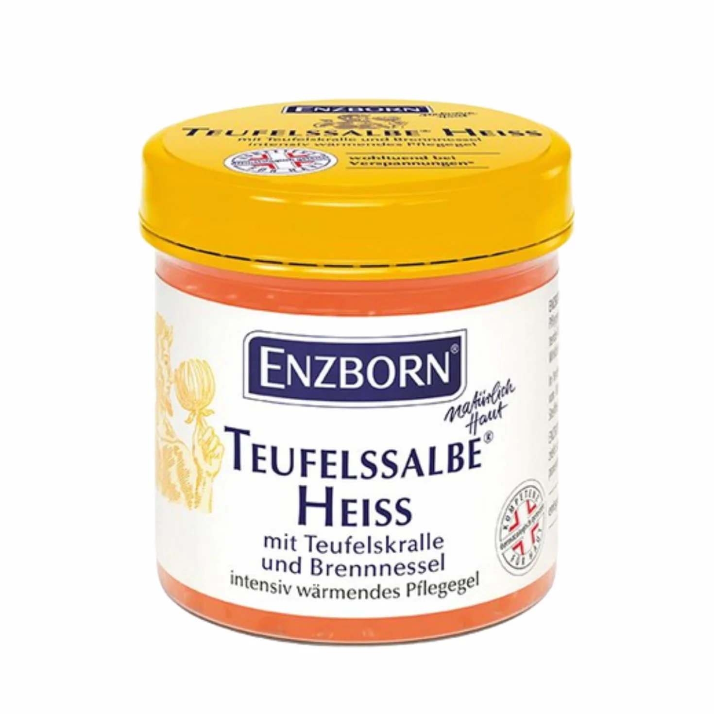 Enzborn Teufelssalbe maść, żel pielęgnacyjny, gorący, 200 ml, 1 opakowanie (1 x 200 ml)