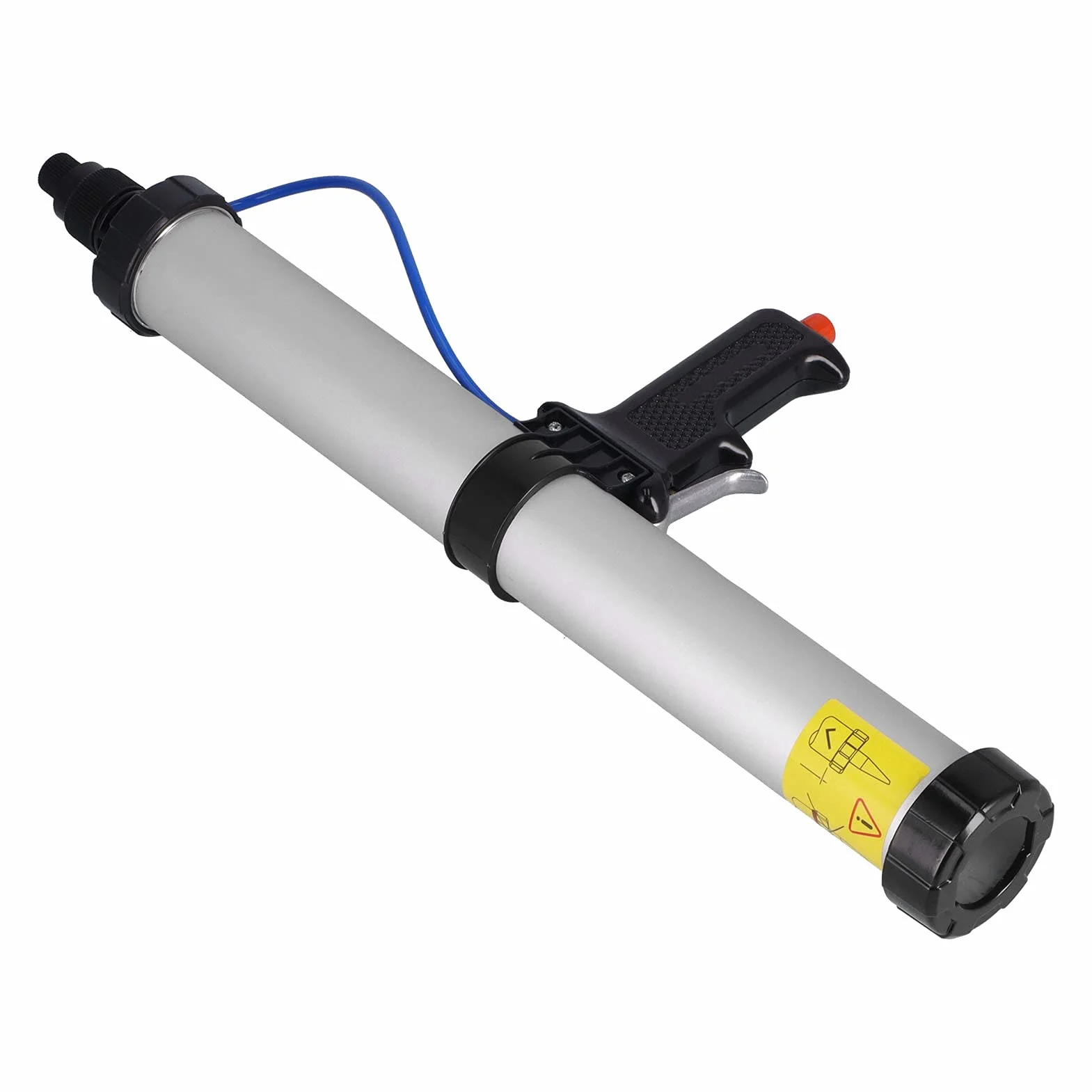Jiawu Pneumatyczny Pistolet do Uszczelniania 600ml Aplikator Zasilany Powietrzem ze Stopu Aluminium Narzędzie Przemysłowe do Budowy Kontenerów na Statkach