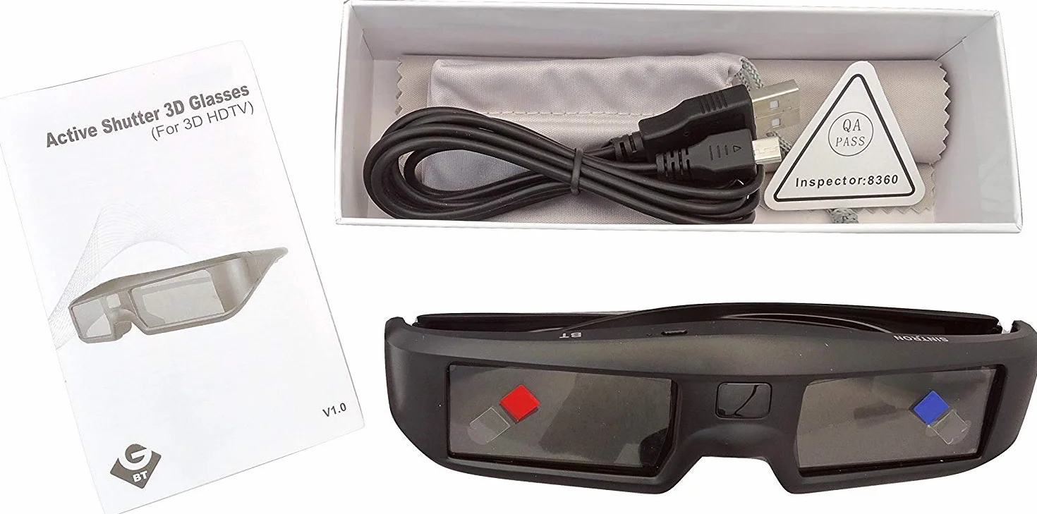 Sintron ST07-BT 3D Aktywne okulary migawkowe do Sony Panasonic Epson Samsung TV