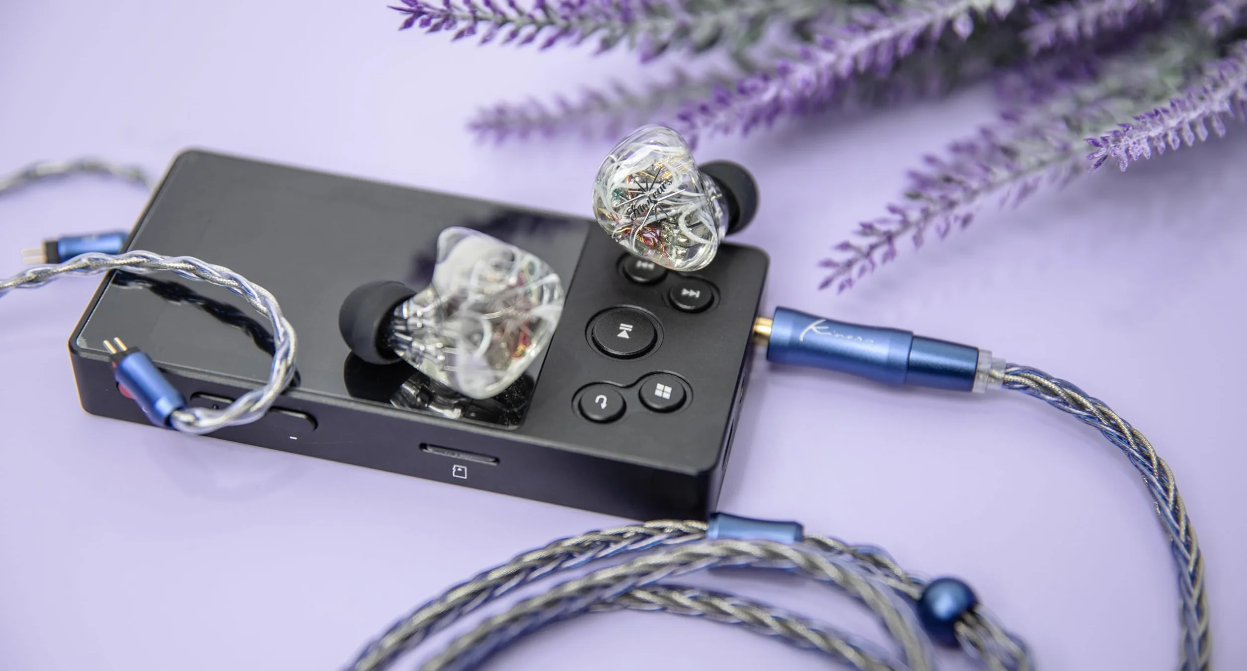 Kinera Ace 2.0 Modułowy kabel słuchawkowy 8 żył miedzianego ze stopu srebrnej folii 2,5mm/3,5mm/4,4mm 0,78 2 pin