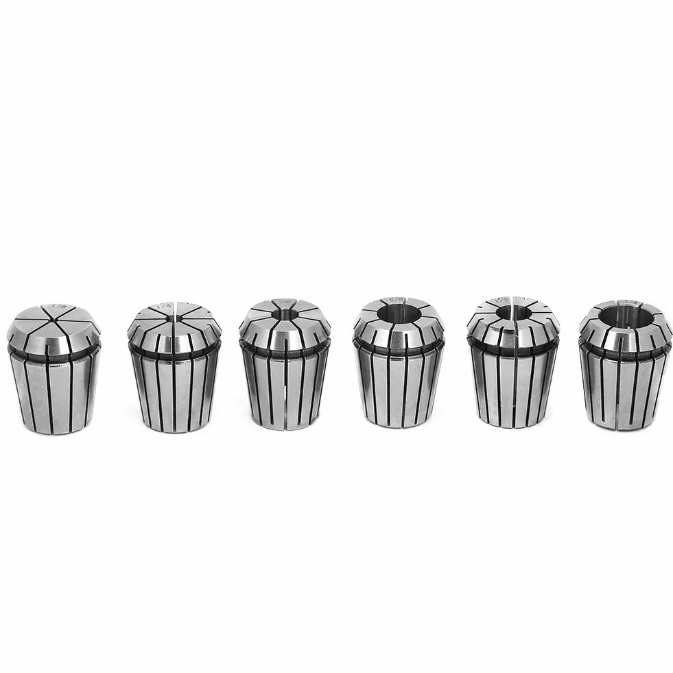 Generic Uchwyt Tulejowy R8 ER32 Precyzyjne Narzędzie do Frezowania CNC do Obróbki 16 Cm 1 szt. i 6 Tulei Zaciskowych