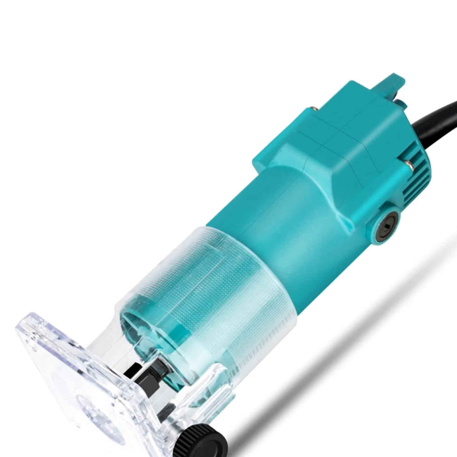 Drewno z maszyny do przycinania 450W frezarka do drewna maszyna do obróbki drewna elektryczny trymer grawerowanie rzeźba w drewnie frezowanie narzędzia tnące stolarz elektronarzędzia Dobre rozpraszani