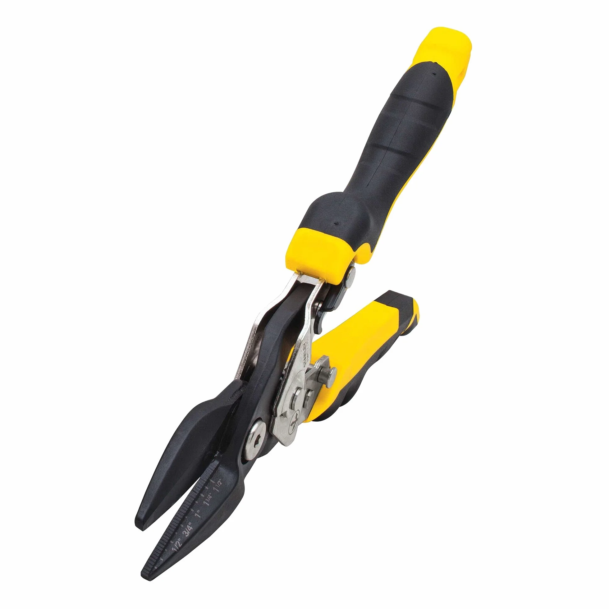STANLEY Profesjonalny Tijeras krótka chapas corte recto FatMax pro - ergo dla profesjonalistów i majsterkowiczów do codziennego użytku ergonomiczna konstrukcja