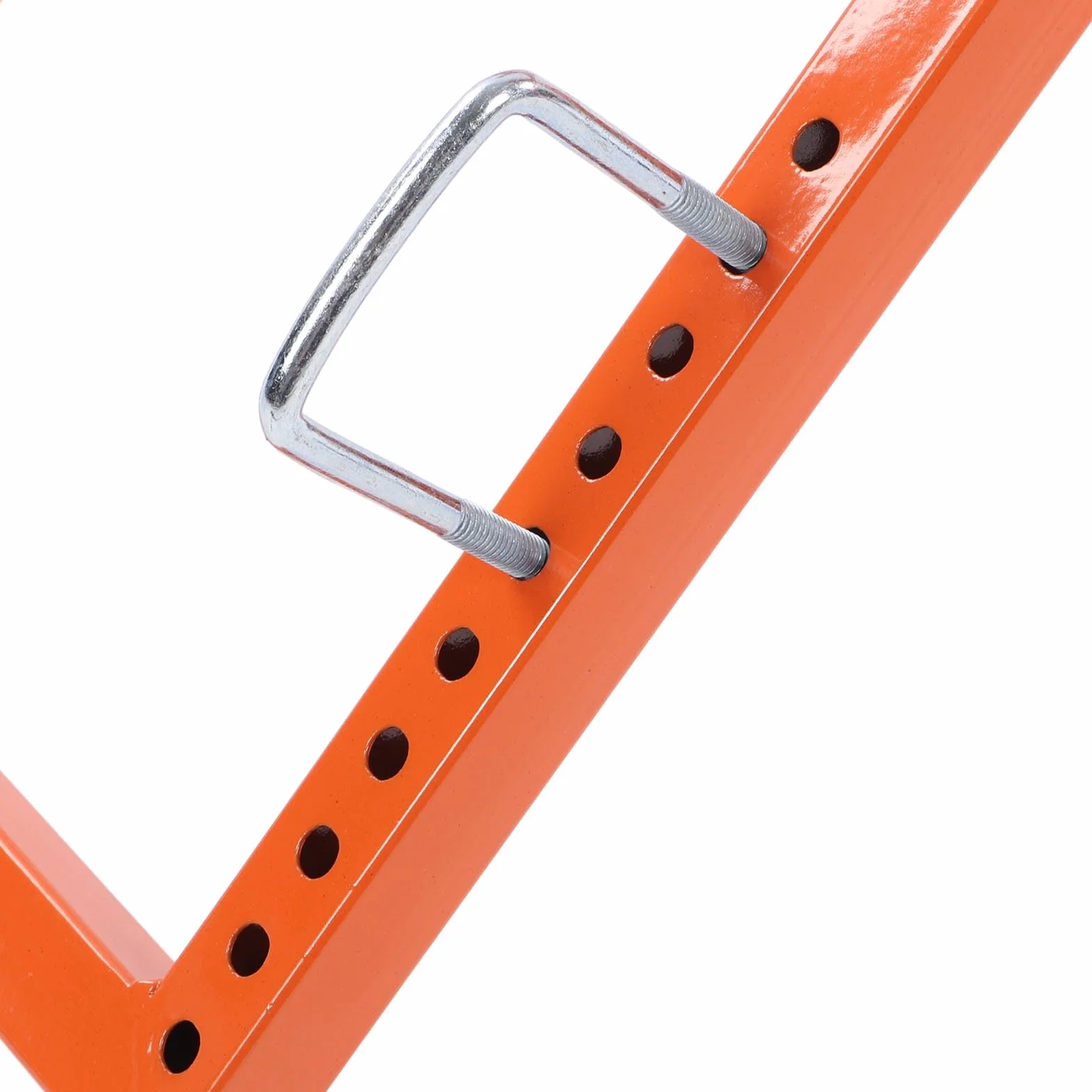 Akcesoria do Stabilizatorów Drabiny Przedłużenie Drabiny Osłona Rynny Urządzenia Zabezpieczające Antypoślizgowe Nogi Drabiny do Wspinaczki Malowanie (ORANGE)