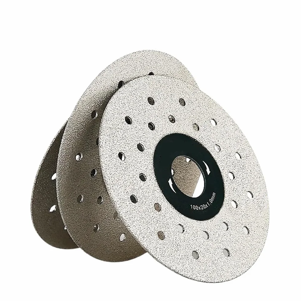 Diamentowe brzeszczoty do pił, 4" 100mm Cienka diamentowa tarcza do cięcia na sucho, ostrze okrągłe płytek ceramicznych, porcelany i marmuru, 3 szt