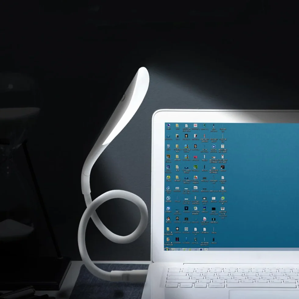Cerioll Lampa USB LED ściemnialna do czytania 3-stopniowa regulacja jasności
