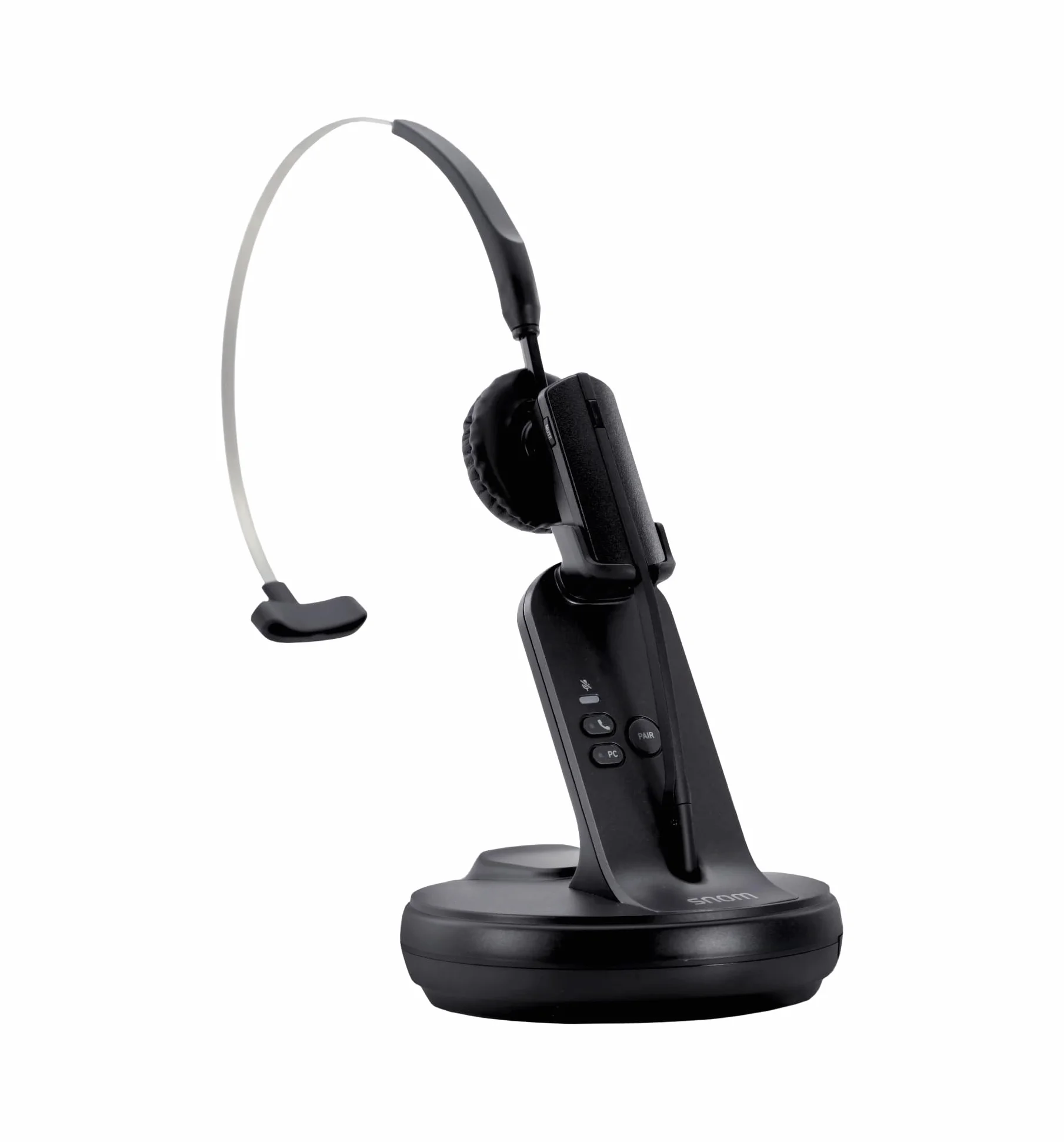 Snom A170C DECT Zestaw słuchawkowy kompatybilny z Fritzbox 7590 Ax, bezprzewodowy, 2 części, redukcja szumów, zasięg 50 m