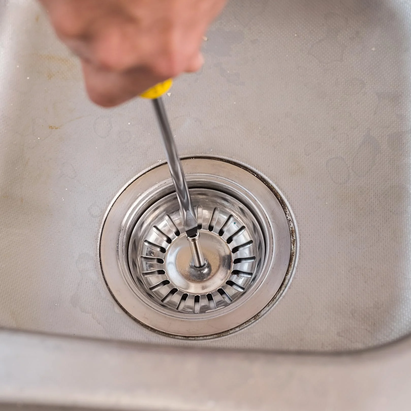 5 sztuk pusta śruba do zlewu, 45 mm korek odpływowy ze stali nierdzewnej, śruby sitkowe do zlewu kuchennego, akcesoria do odpływu (M12, srebrne)