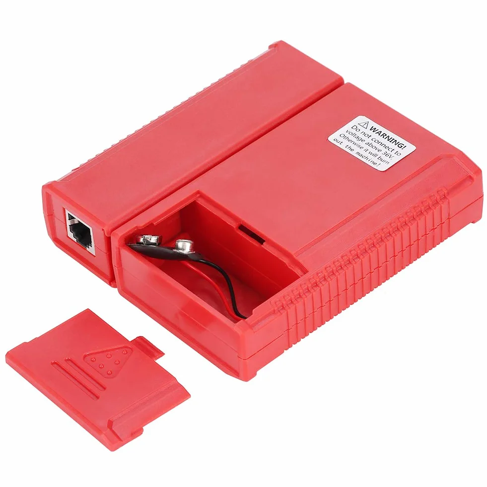 Tester Kabli Sieciowych WZ-468 - Test Przewodów RJ45 i RJ11, Ethernet, LAN - Narzędzie Do Testowania Kabli
