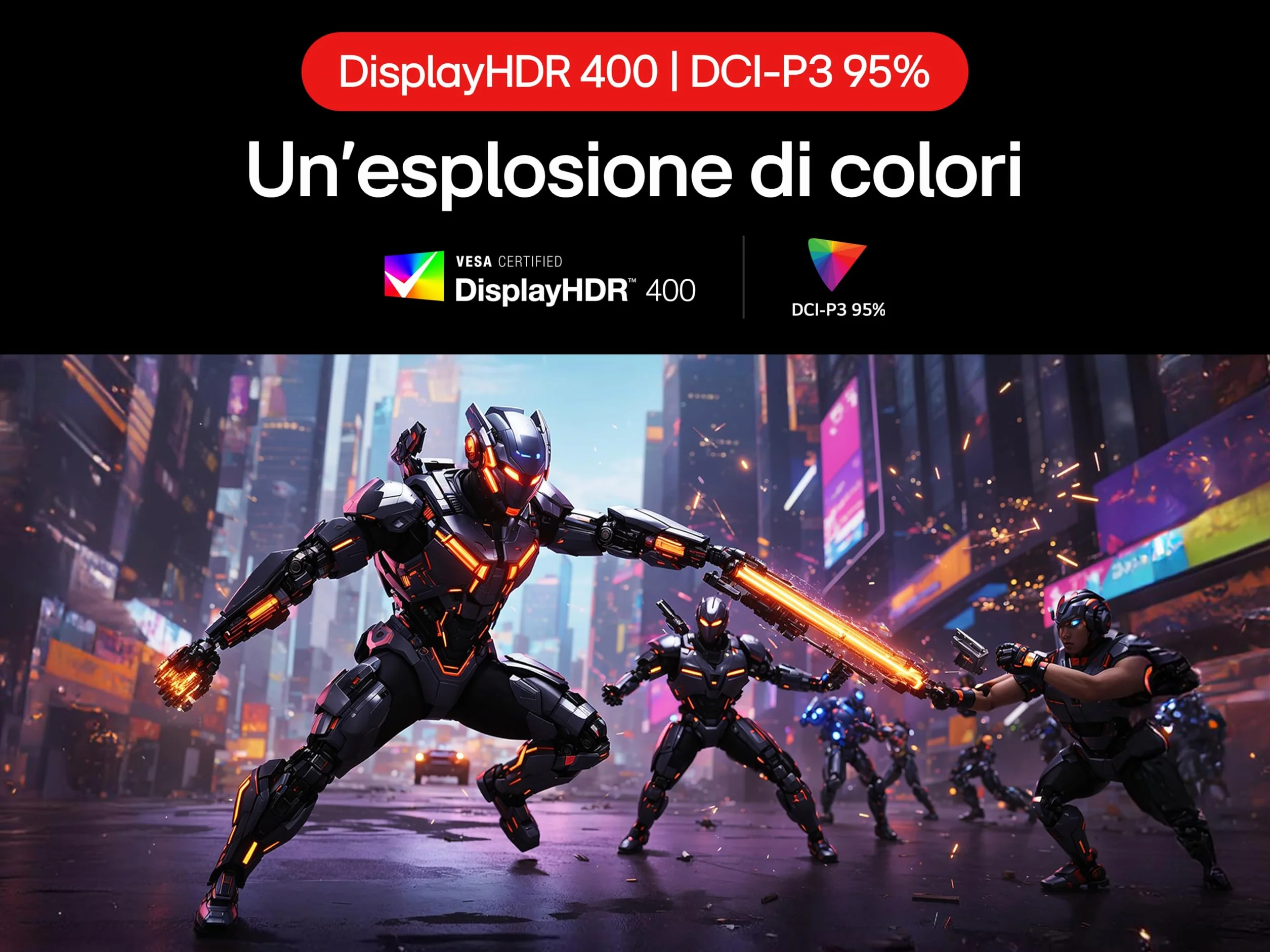 LG Ultragear™ 32G810SA-W 32" Gaming PC Display - Panel IPS o rozdzielczości UHD (3840x2160), 1ms 144Hz, DisplayHDR™ 400, DCI-P3 95% (CIE1976), FreeSync Premium, G-Sync kompatybilny