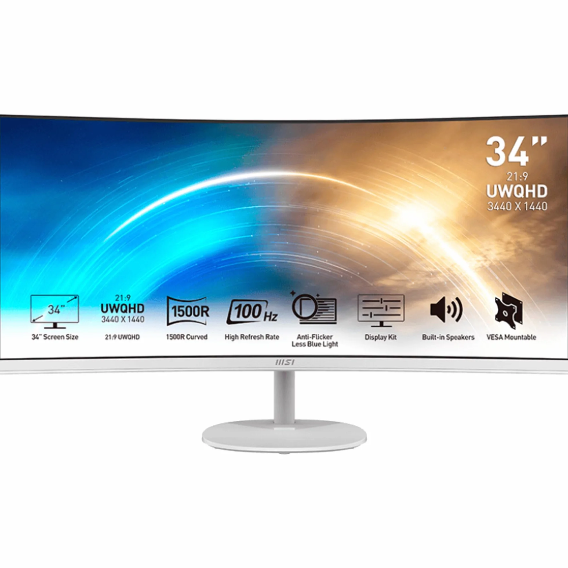 MSI 34 L PRO MP341CQWDE 100Hz 9S6-3PB2CT-010