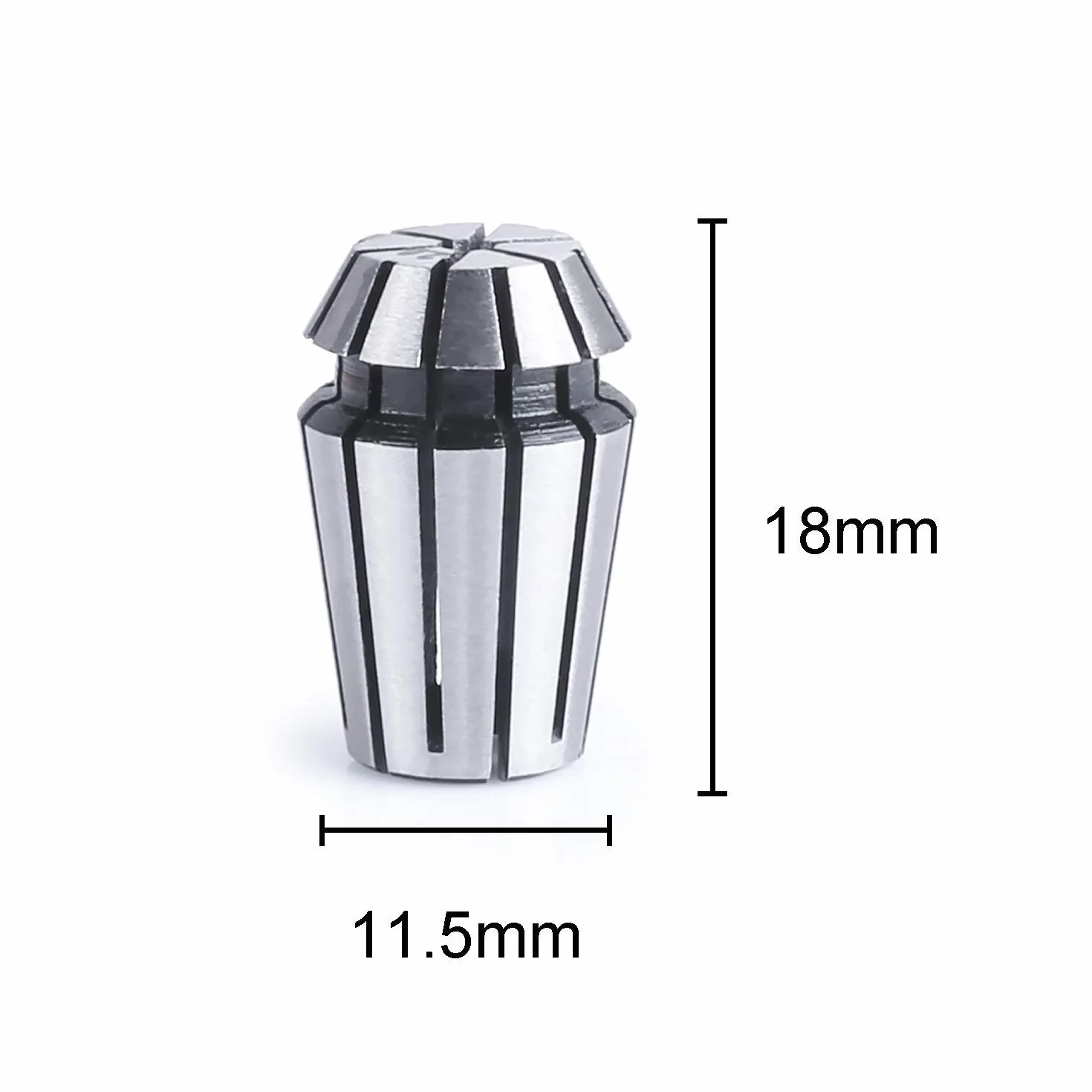 SainSmart Genmitsu zestaw tulei sprężynowych ER11 do grawerowania CNC, narzędzie tokarskie, 1 mm, 7 szt