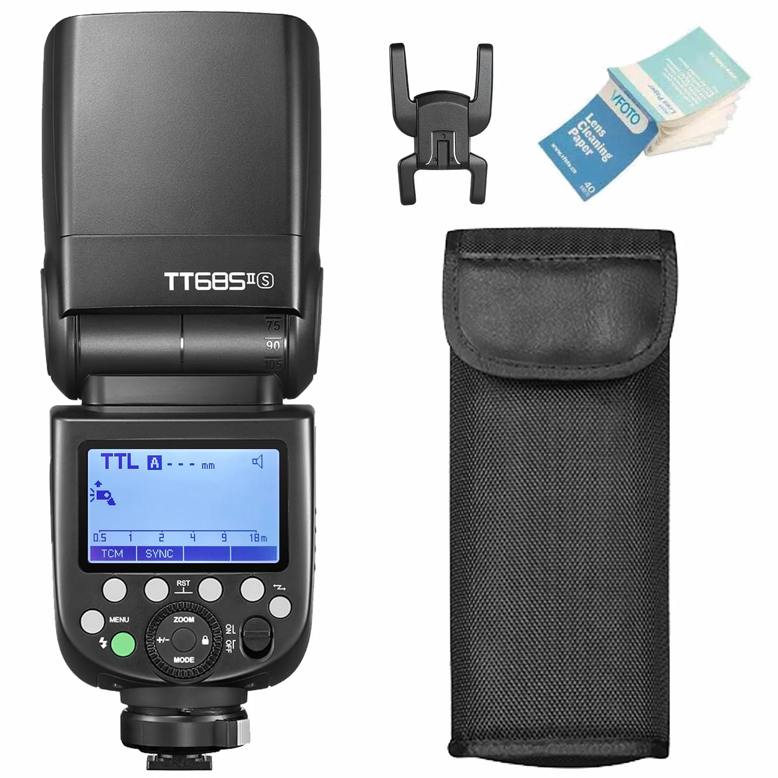 Godox TT685II-S Speedlite TTL Flash Camera 2.4G HSS GN60 1/8000s for Sony A7III A7IV A77II A7RII A7R A58 A99 A6400 A6000