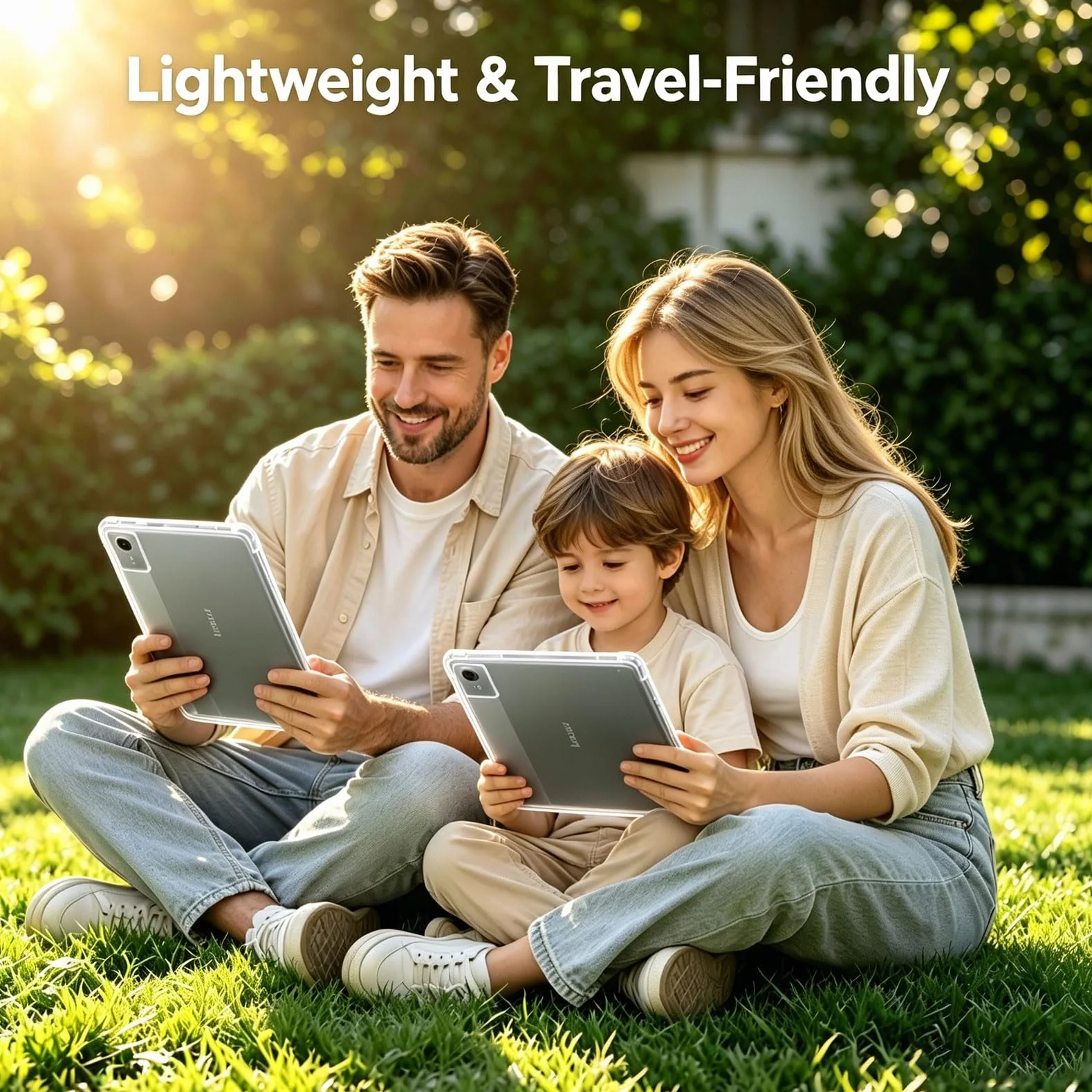 easyBee Etui kompatybilne z Lenovo Idea Tab 11 cali, ultra cienkie, silikonowe, odporne na uderzenia etui ochronne z tworzywa TPU do tabletu Idea Tab 11" - przezroczyste