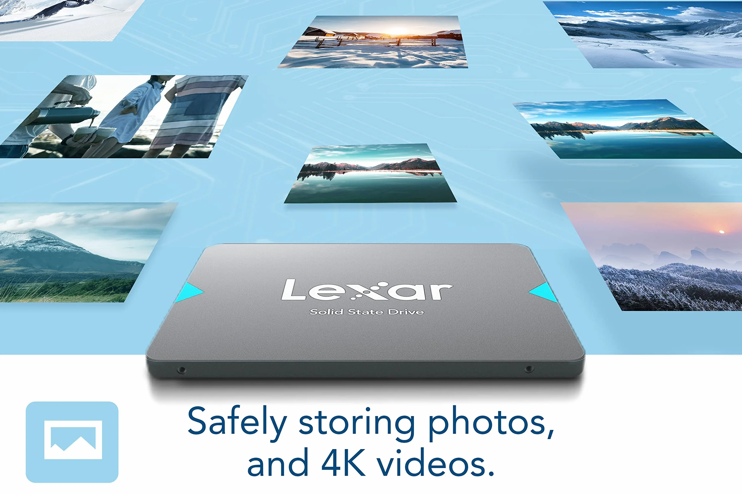 Lexar NQ100 2,5" SATA III 960 GB SSD wewnętrzny dysk półprzewodnikowy do laptopa PC