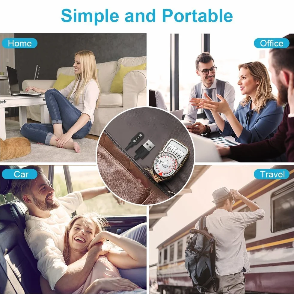 AXFEE Ładowarka magnetyczna kompatybilna z Willful YAMAY SW023 SW021 SW025 Letsfit ID206 ID205L