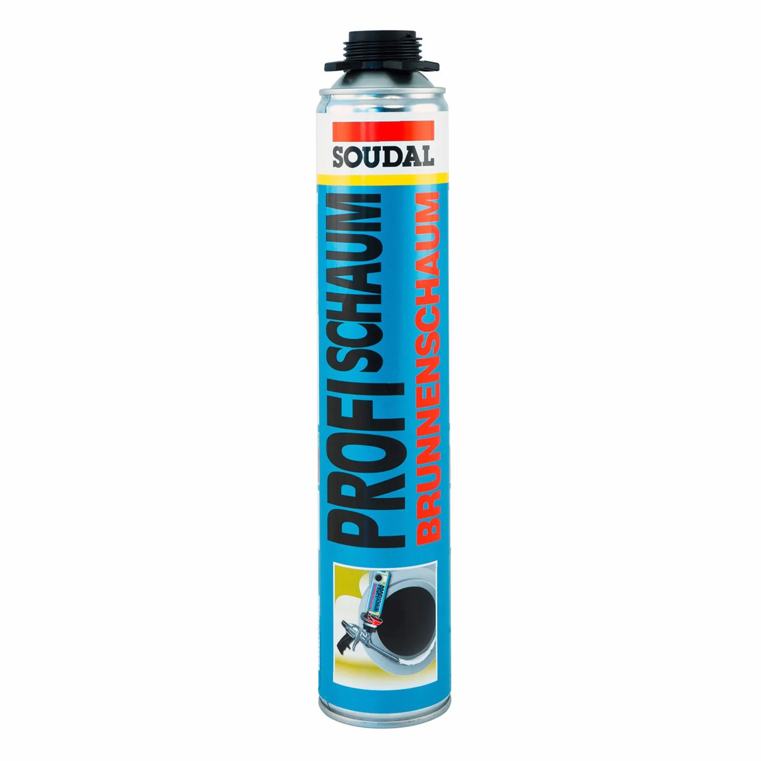 SOUDAFOAM GUN pianka do fontanny 750 ml (nasadka pistoletowa) zestaw ekonomiczny (6)