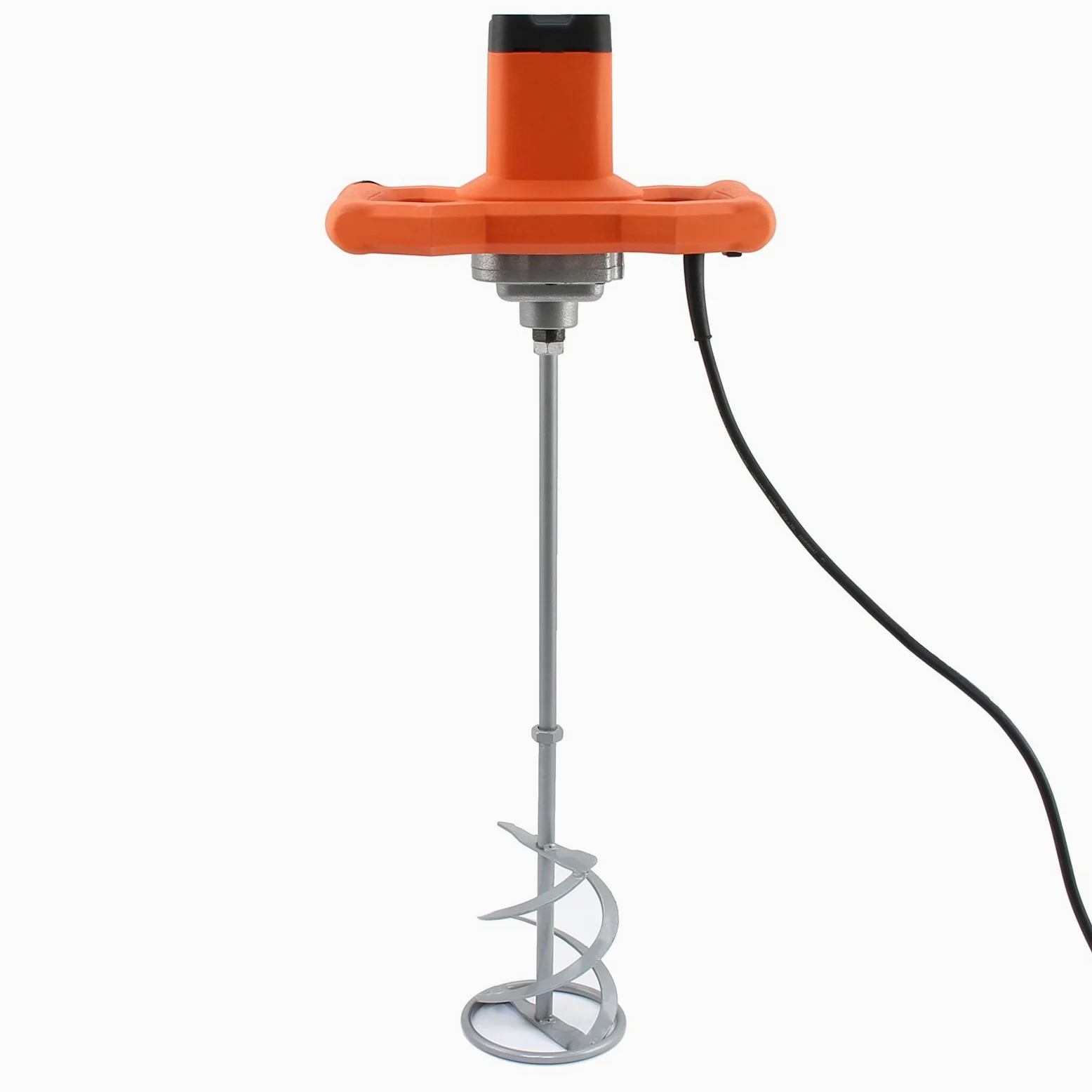 T-Mech Ręczny elektryczny mikser łopatkowy 1600 W narzędzie do mieszania tynków mieszadło farby M14 140 mm wiosło mieszające 230 V 13 A wtyczka brytyjska