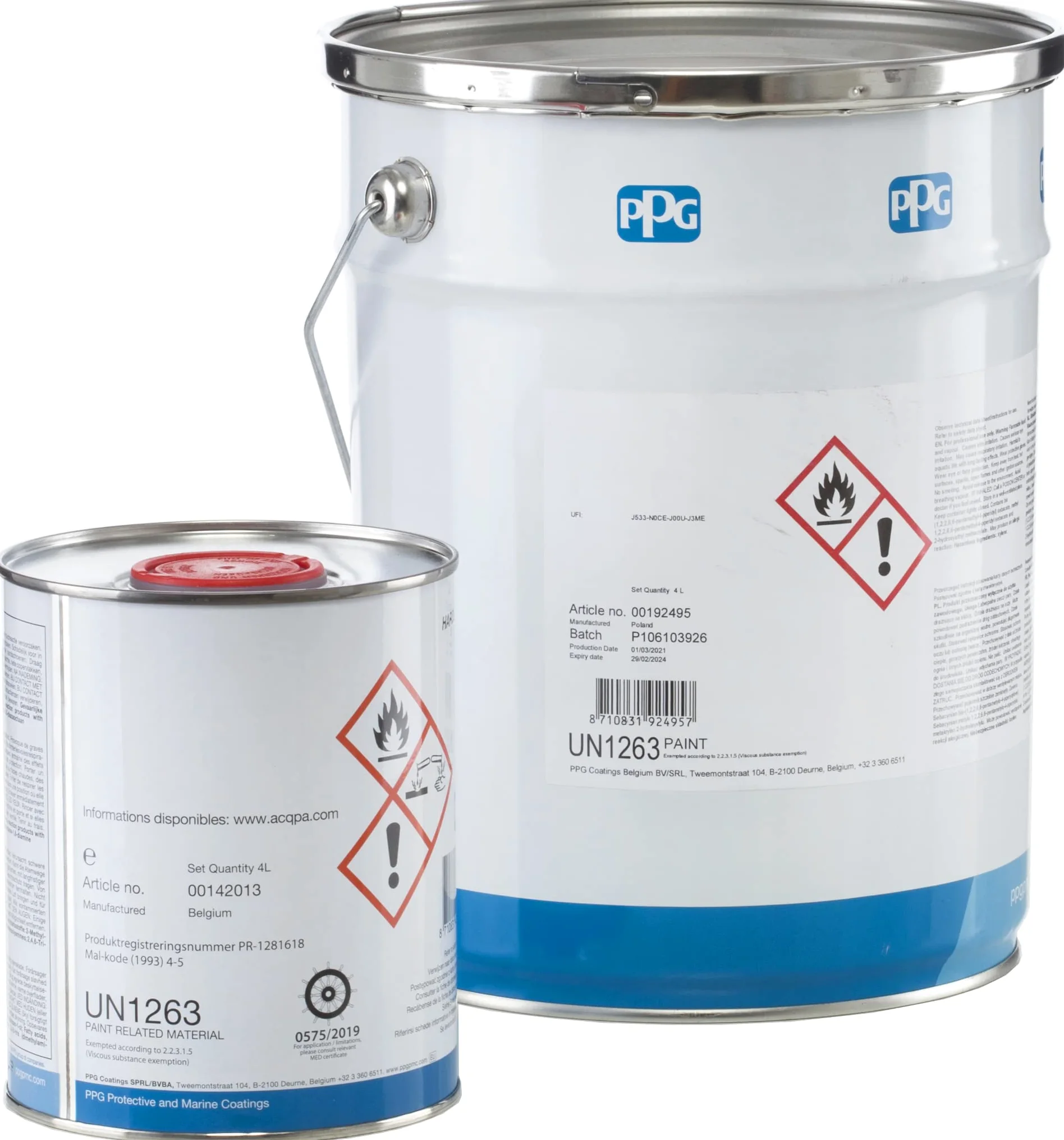 PPG Sigma Sigmacover 280 - Uniwersalna Farba, Podkład Epoksydowy do metalu, Doskonała Przyczepność, Farba Antykorozyjna, Idealny do Zabezpieczania Złączy Spawanych (Yellow Green, 4L (44m2))