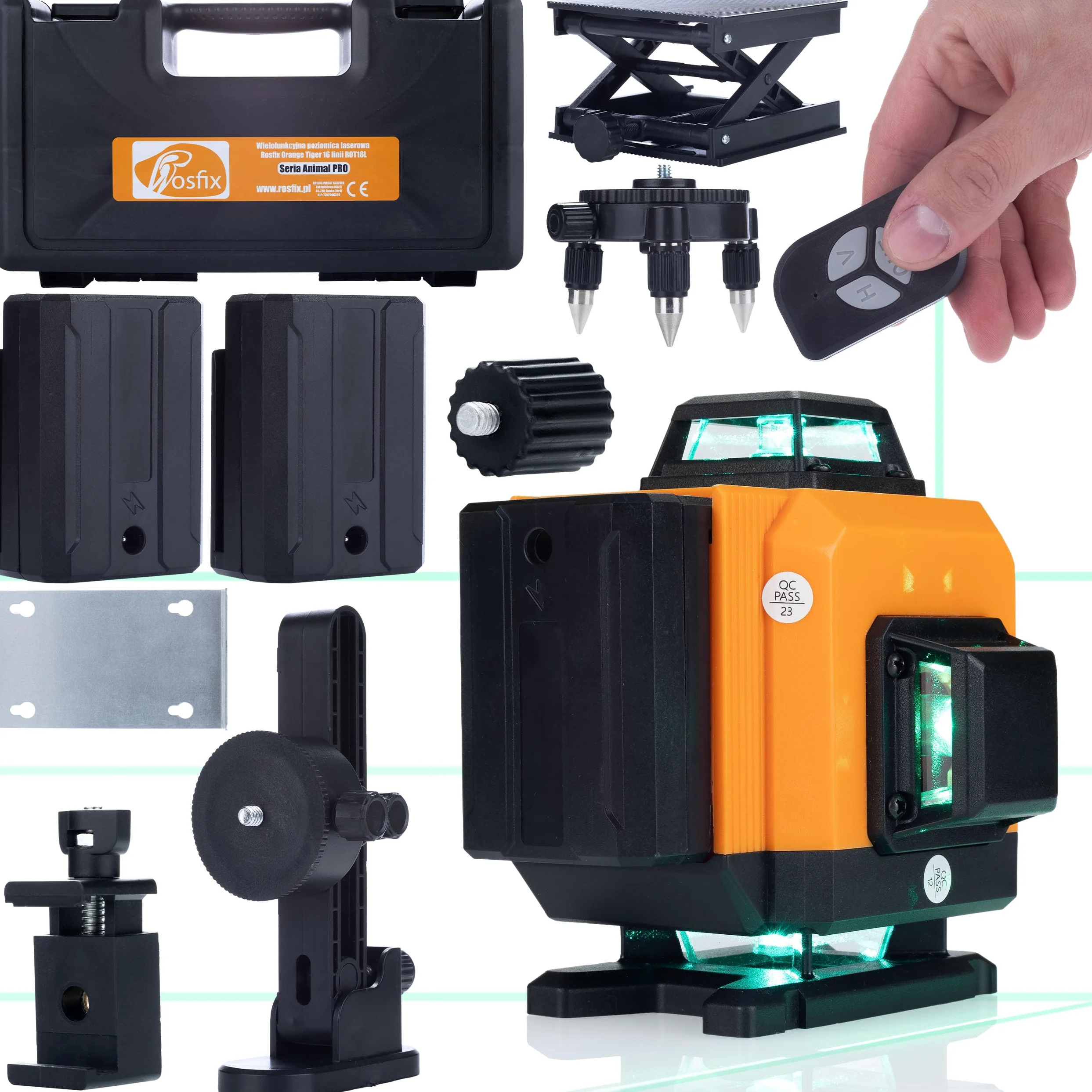 ROSFIX ANIMAL PRO LASER KRZYŻOWY POZIOMICA 360 16L